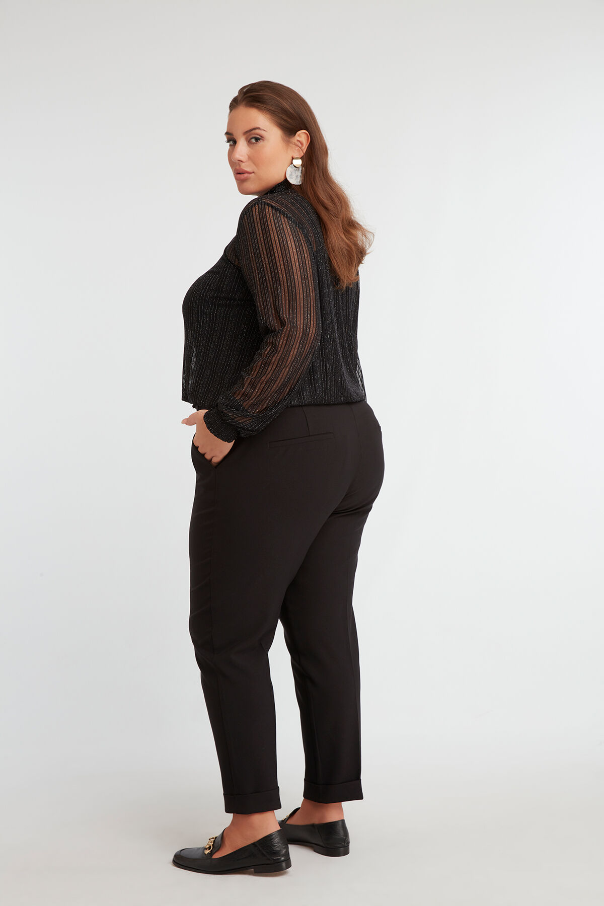 Top met opstaande kraag image number 4