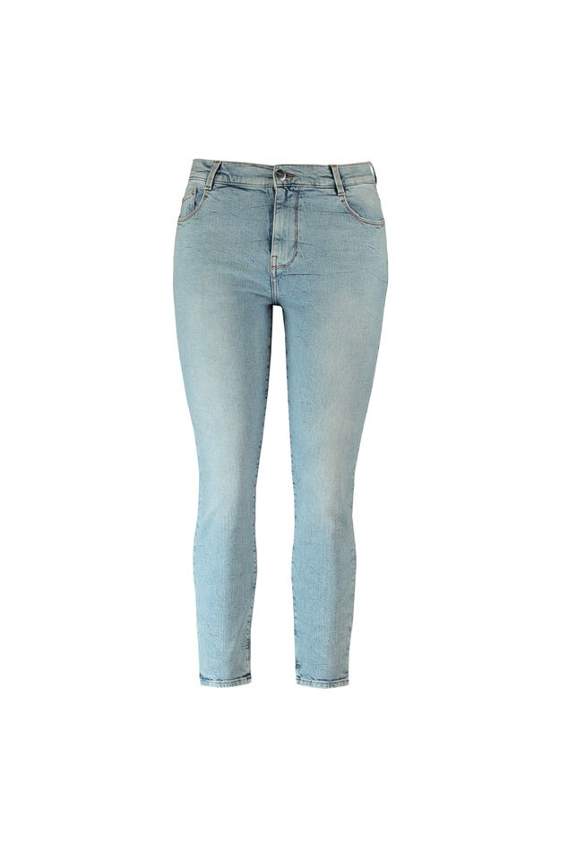 Slim leg jeans IRIS met splitjes  image number 1
