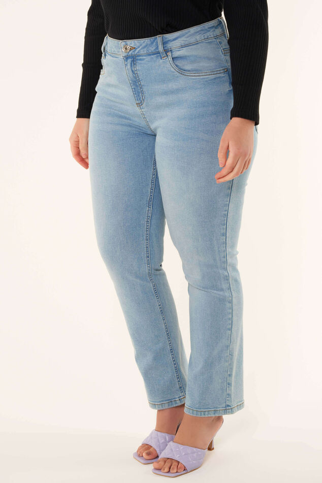 Straight leg jeans LILY 30 inch image number 6