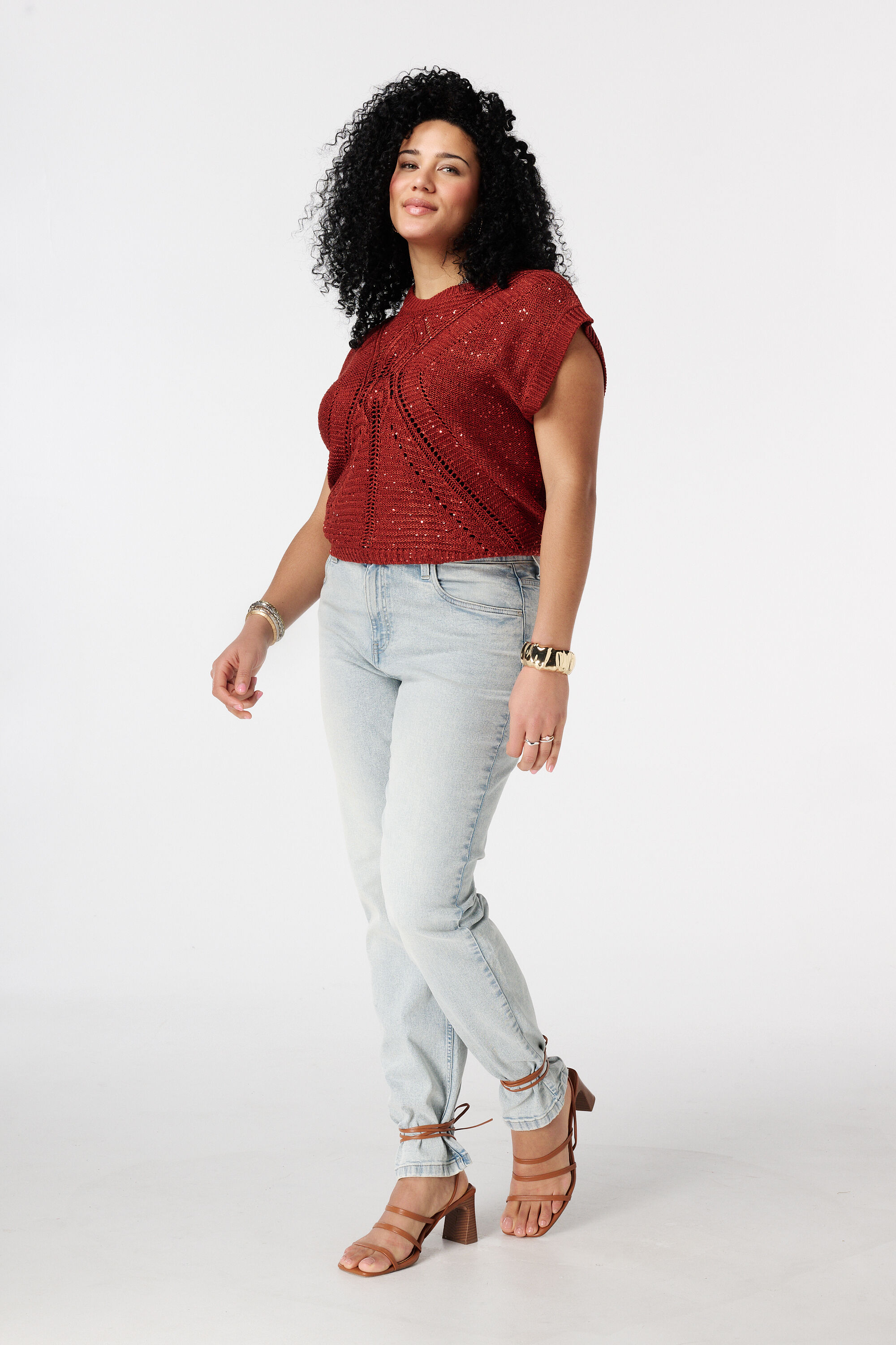 Straight leg jeans LILY Lengtemaat 34 image number 6