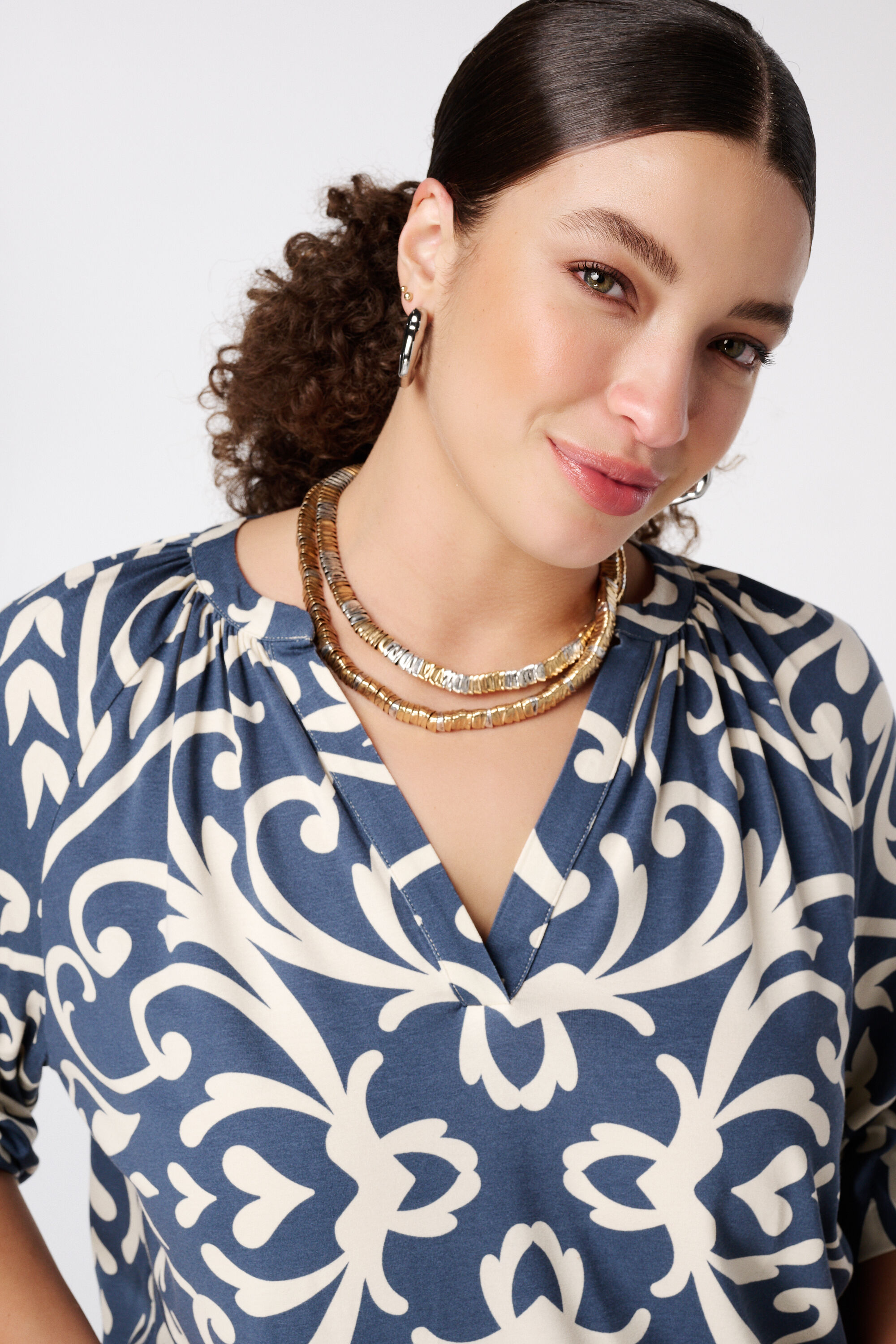 Top met print image number 4