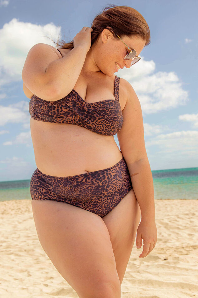 Bikinitop in panterprint image number 0