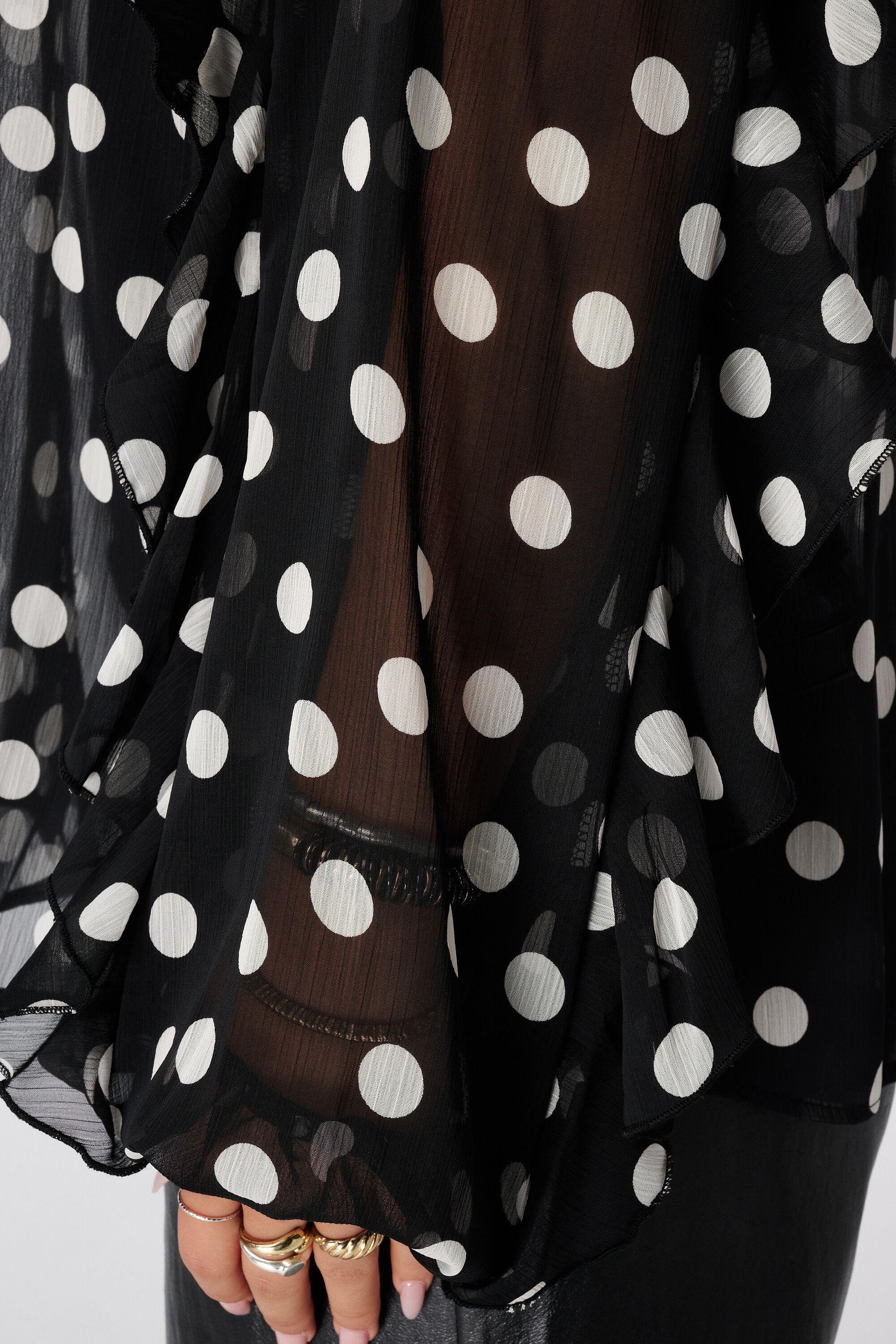 Blouse met volants image number 4