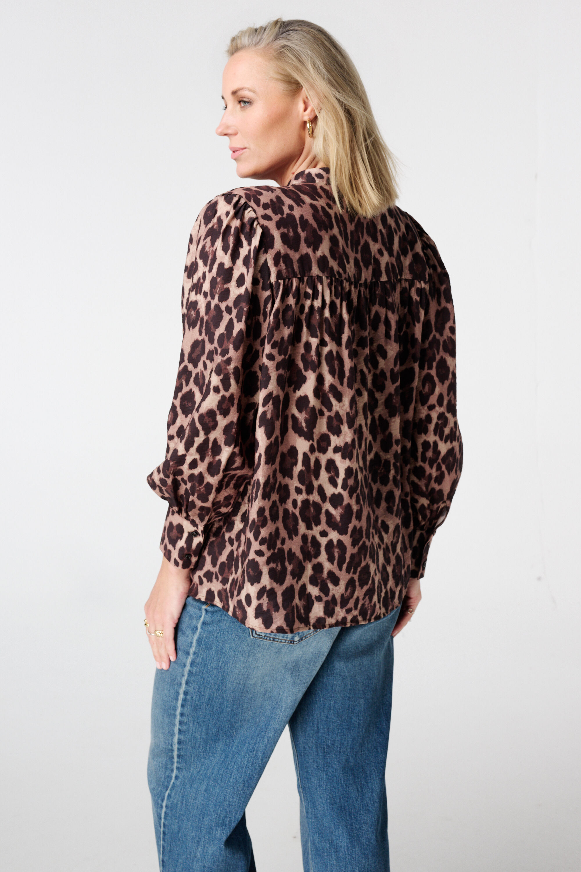 Blouse met dierenprint image number 3