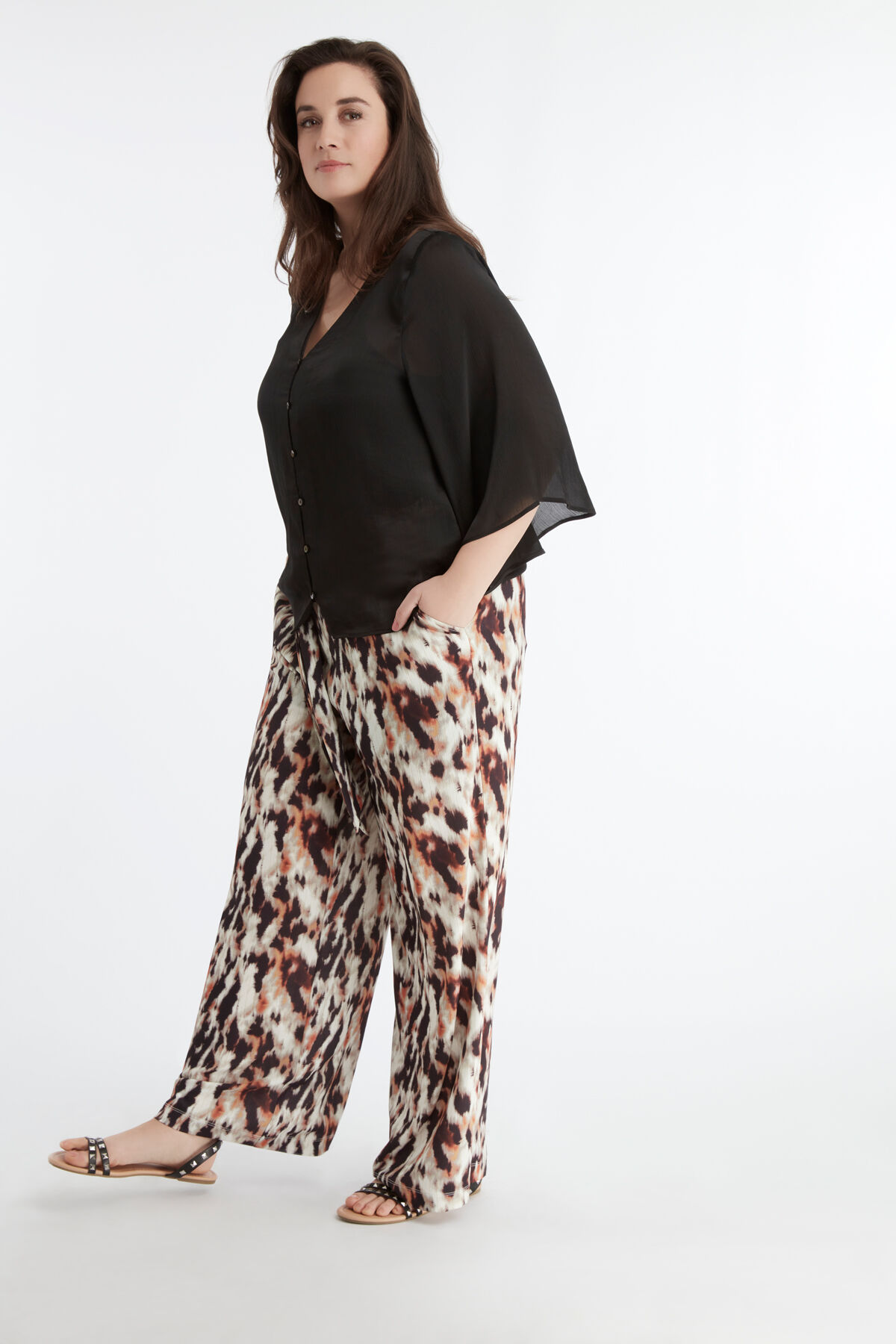 Zwarte blouse image number 3