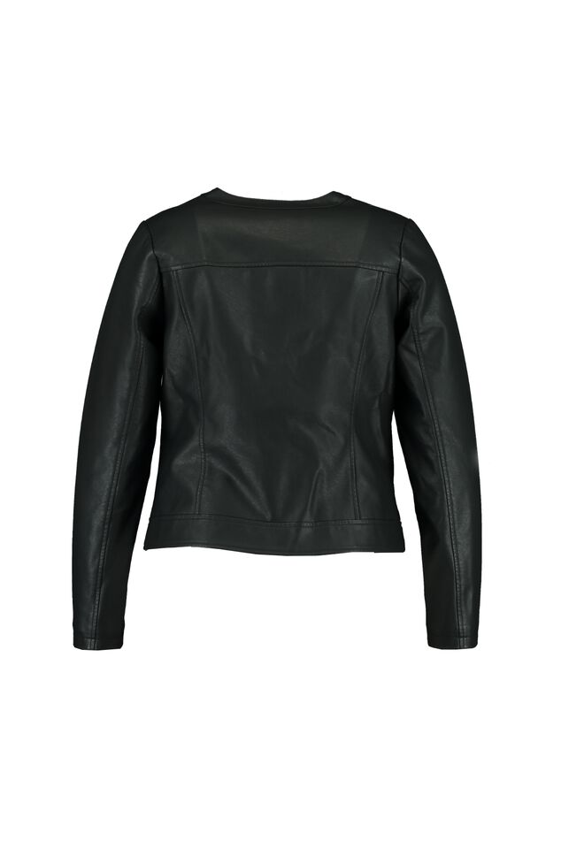 PU jasje met drukknopen image number 3