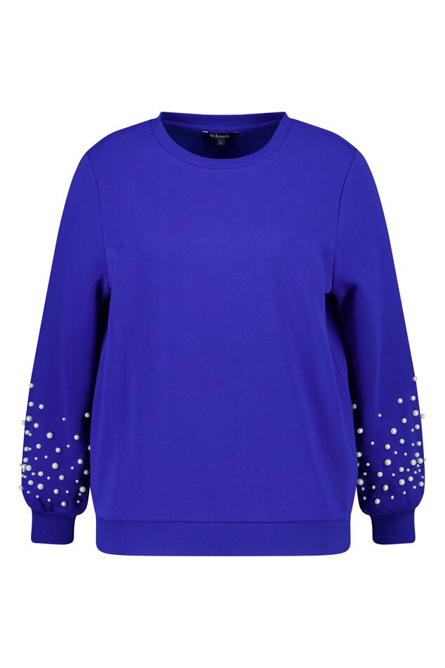 Sweater met parel detail image number 1