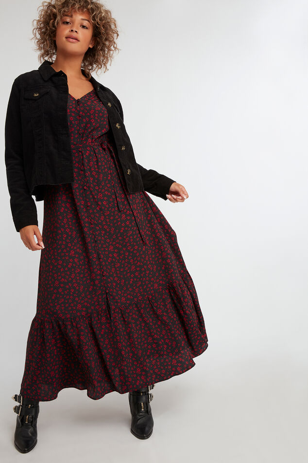 Jurk met print image number 7