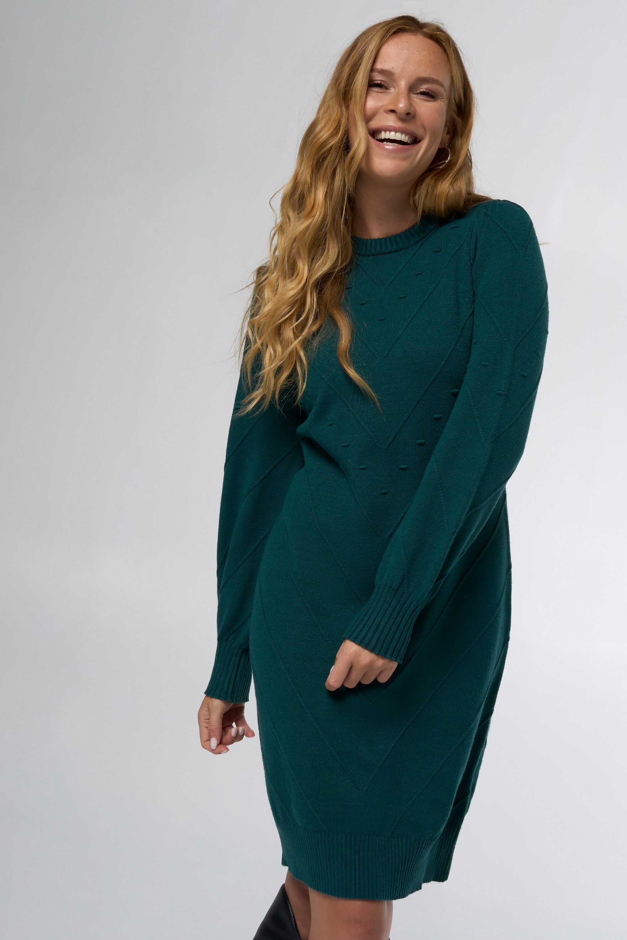 Gebreide jurk image number 4