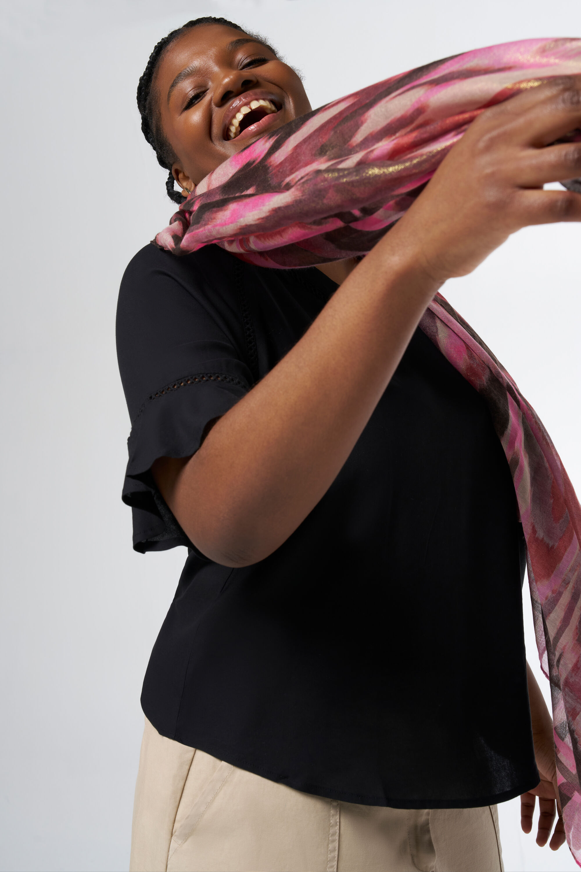 Sjaal met print image number 2