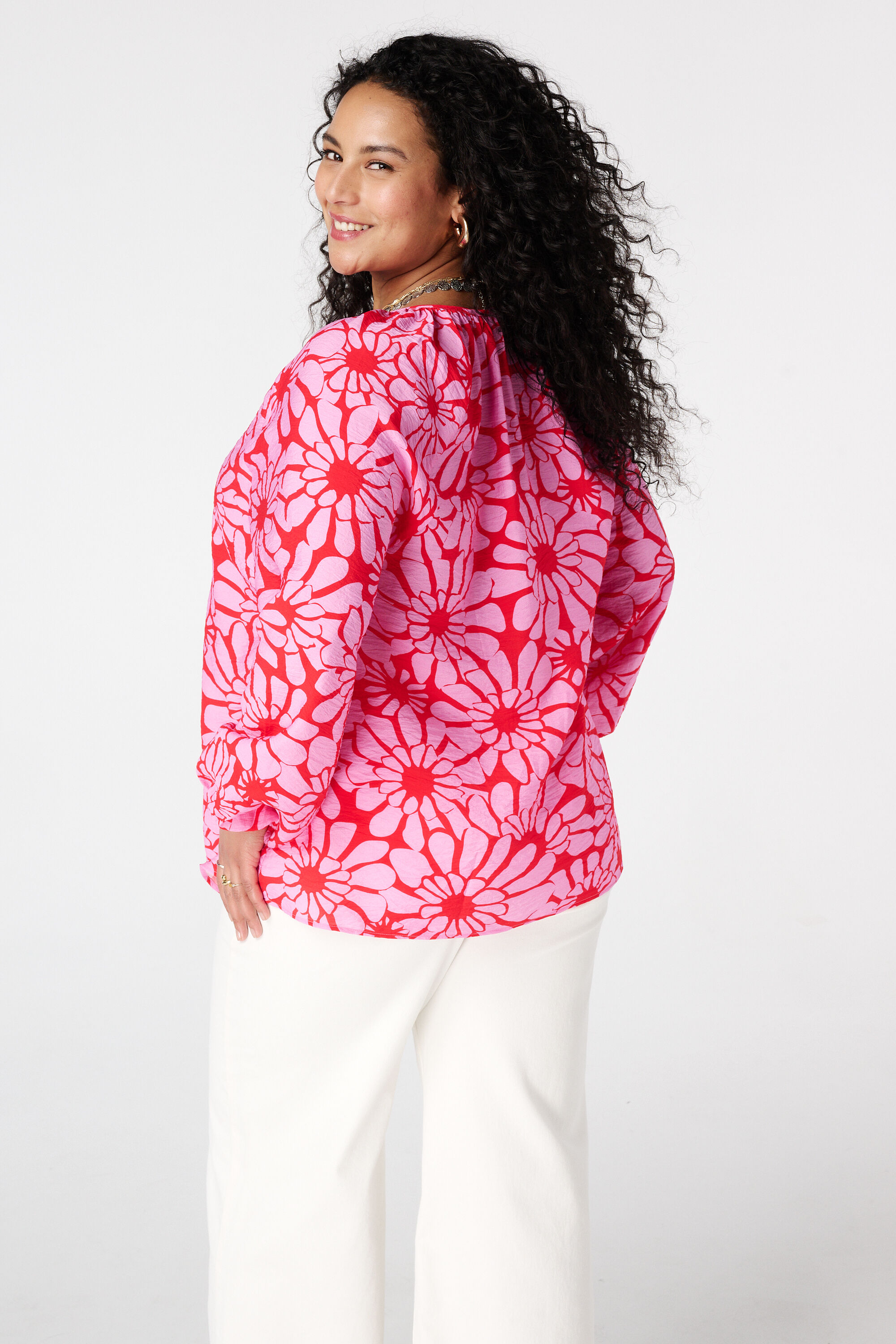 Blouse met print image number 3