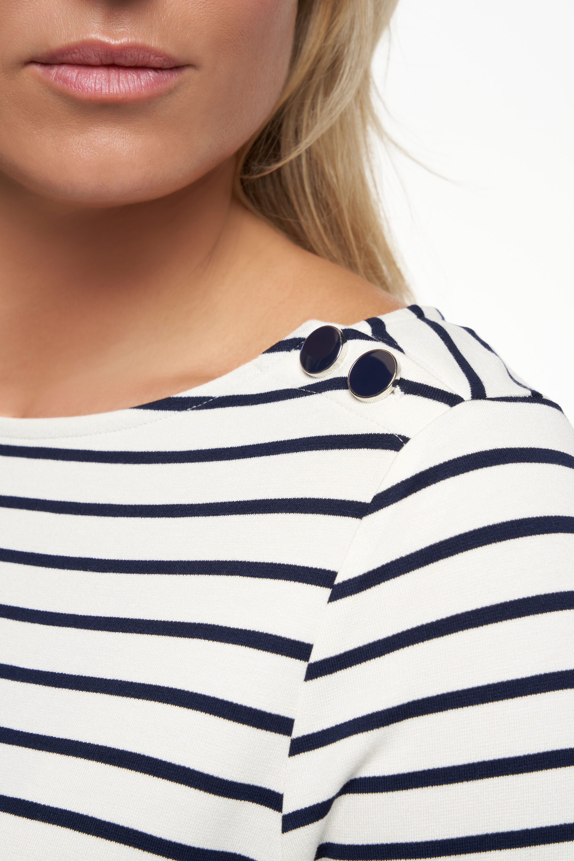 T-shirt met lange mouwen en strepen image number 4