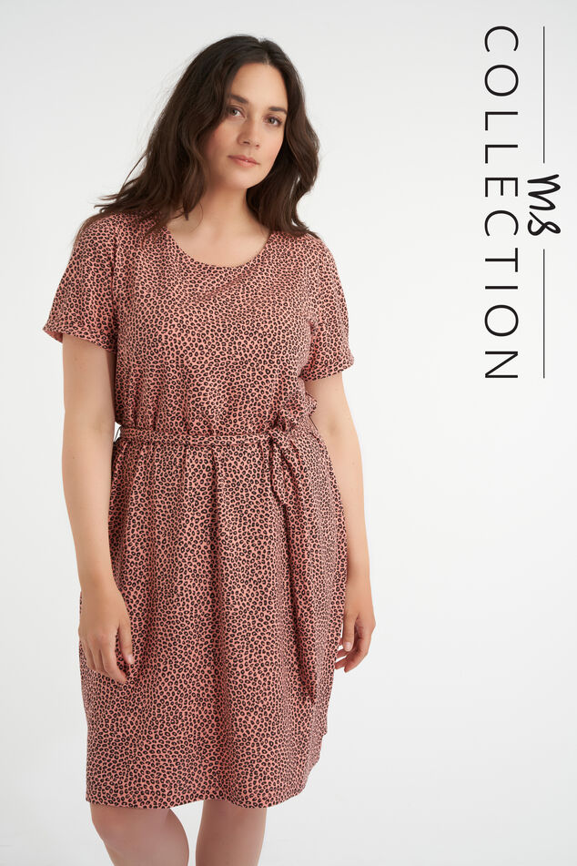 Jurk met strikceintuur image number 0