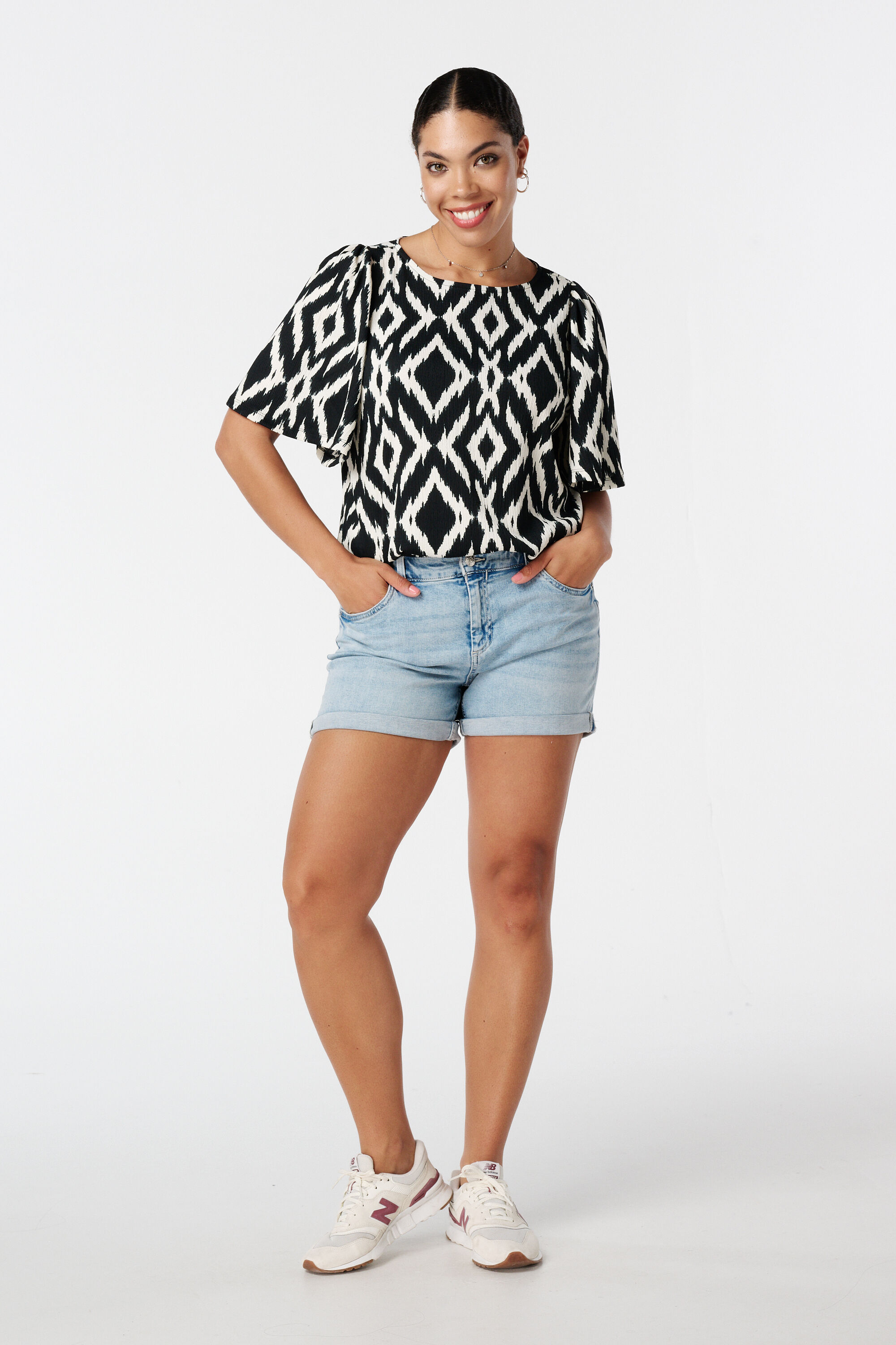 Top met print image number 5