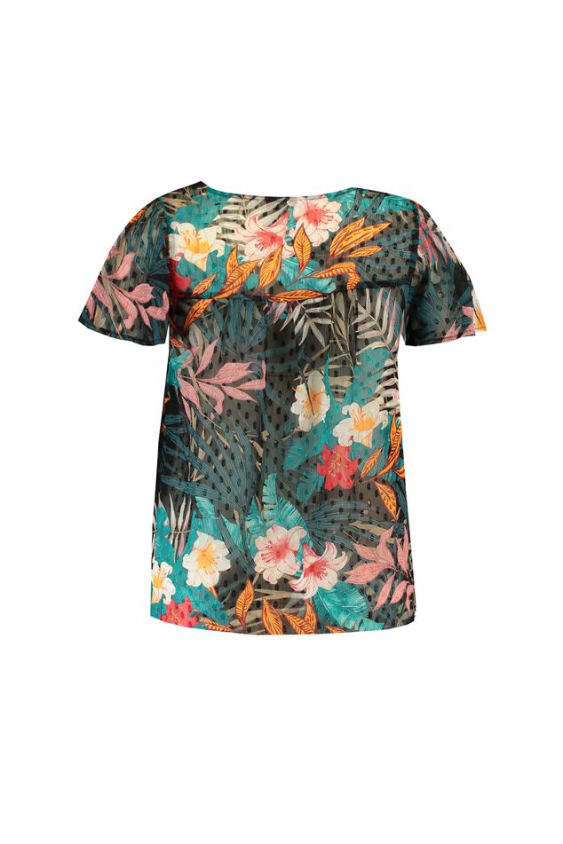 Semi-transparante blouse image number 2