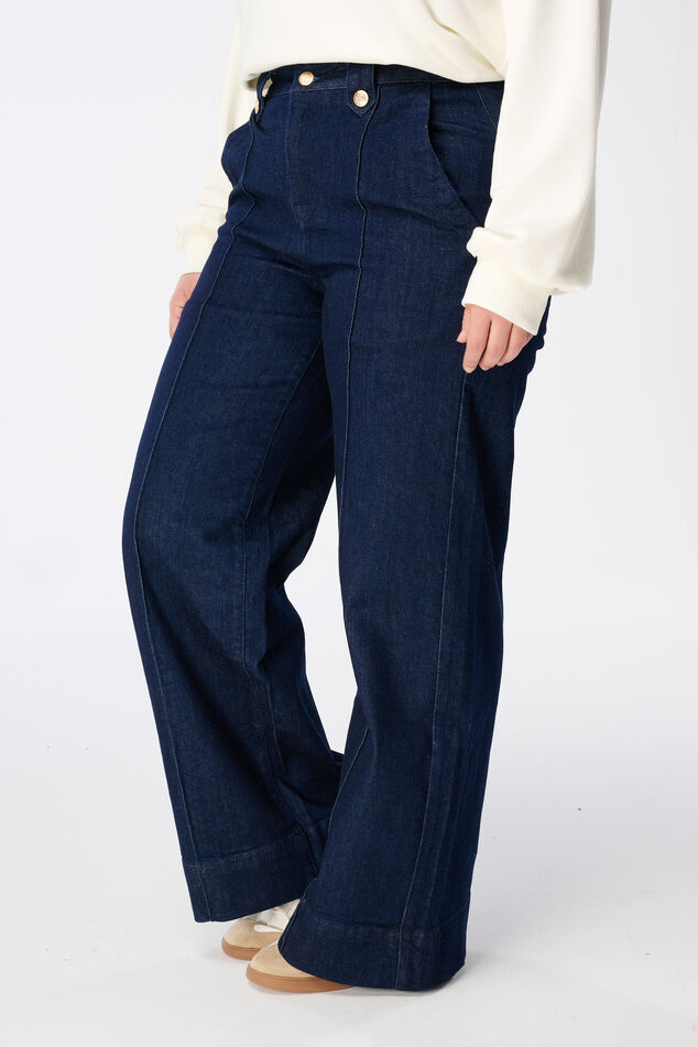 Jeans met wijde pijpen image number 4