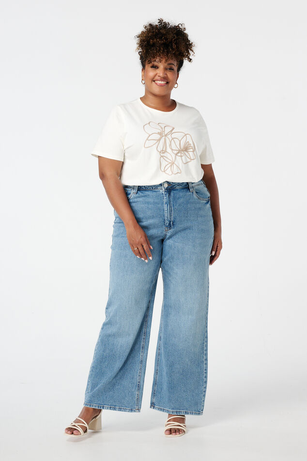 Wide leg jeans IVY image number 0