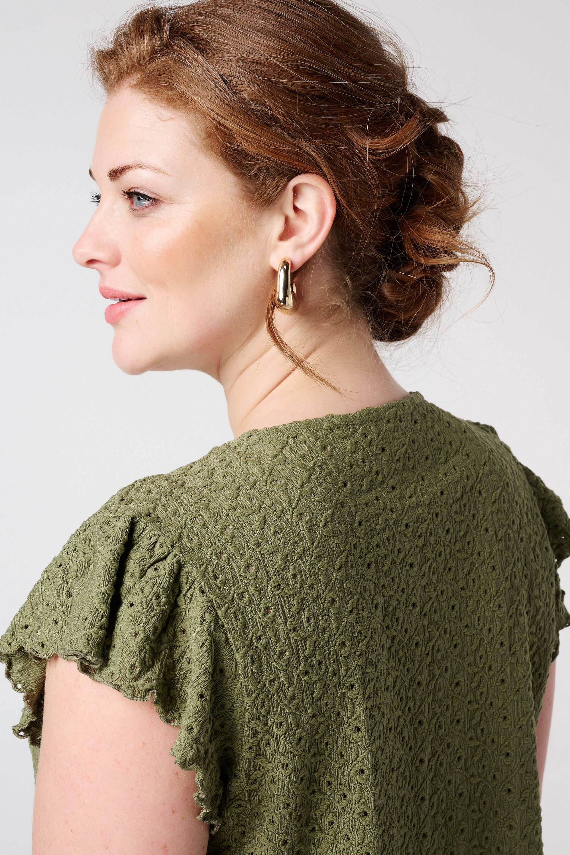 Top met crochet details image number 4