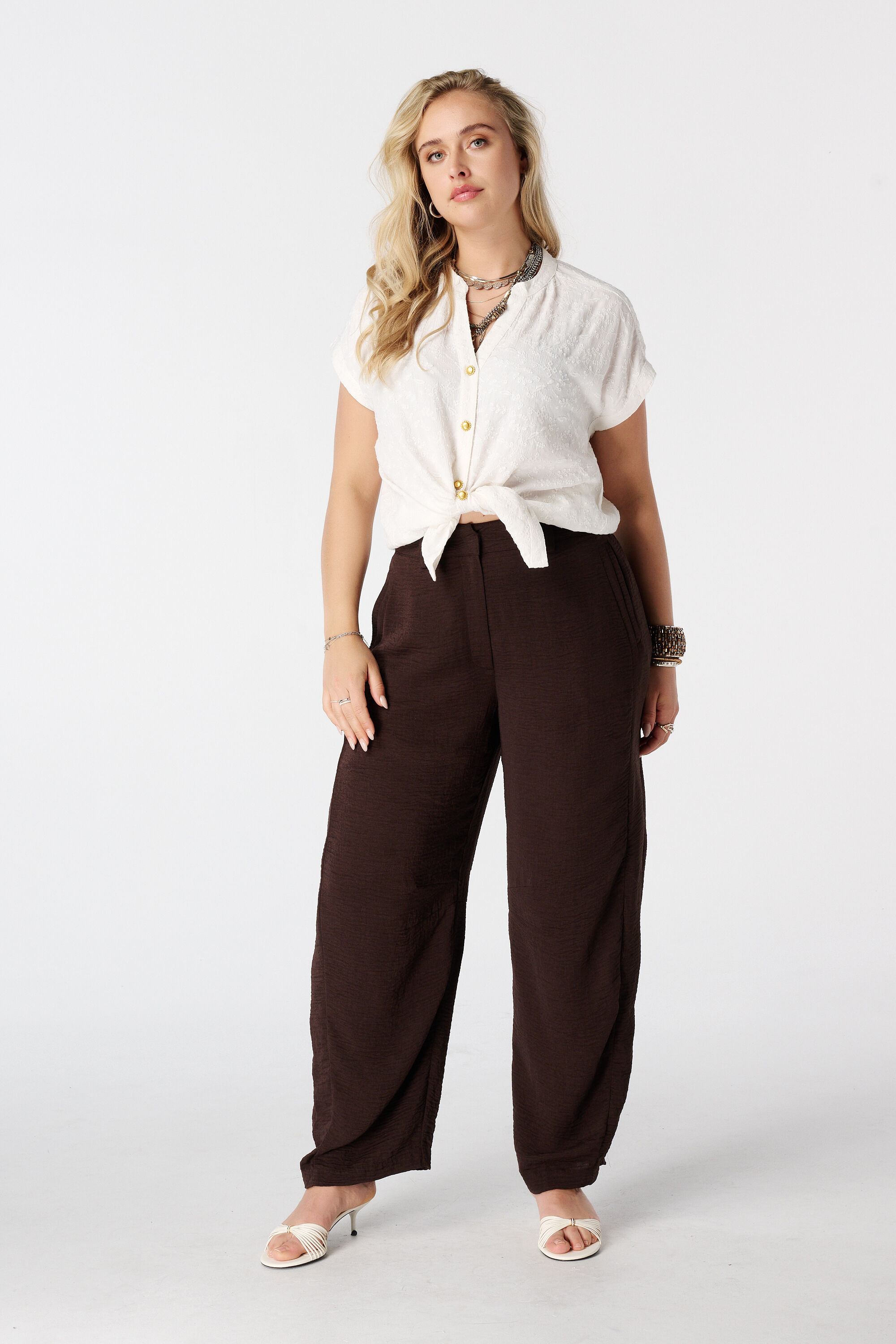 Blouse met kant image number 5