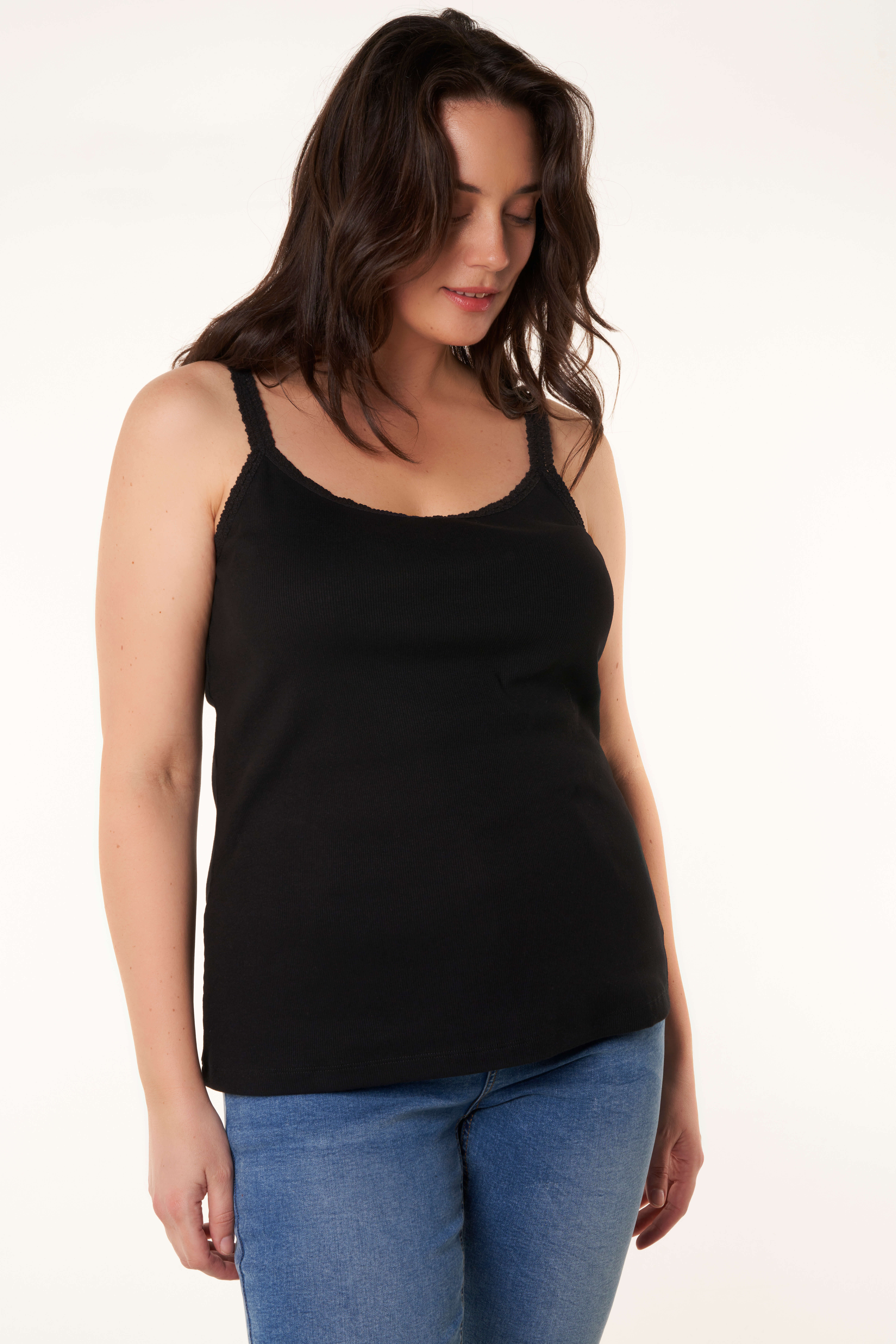 Dames singlet met kant online
