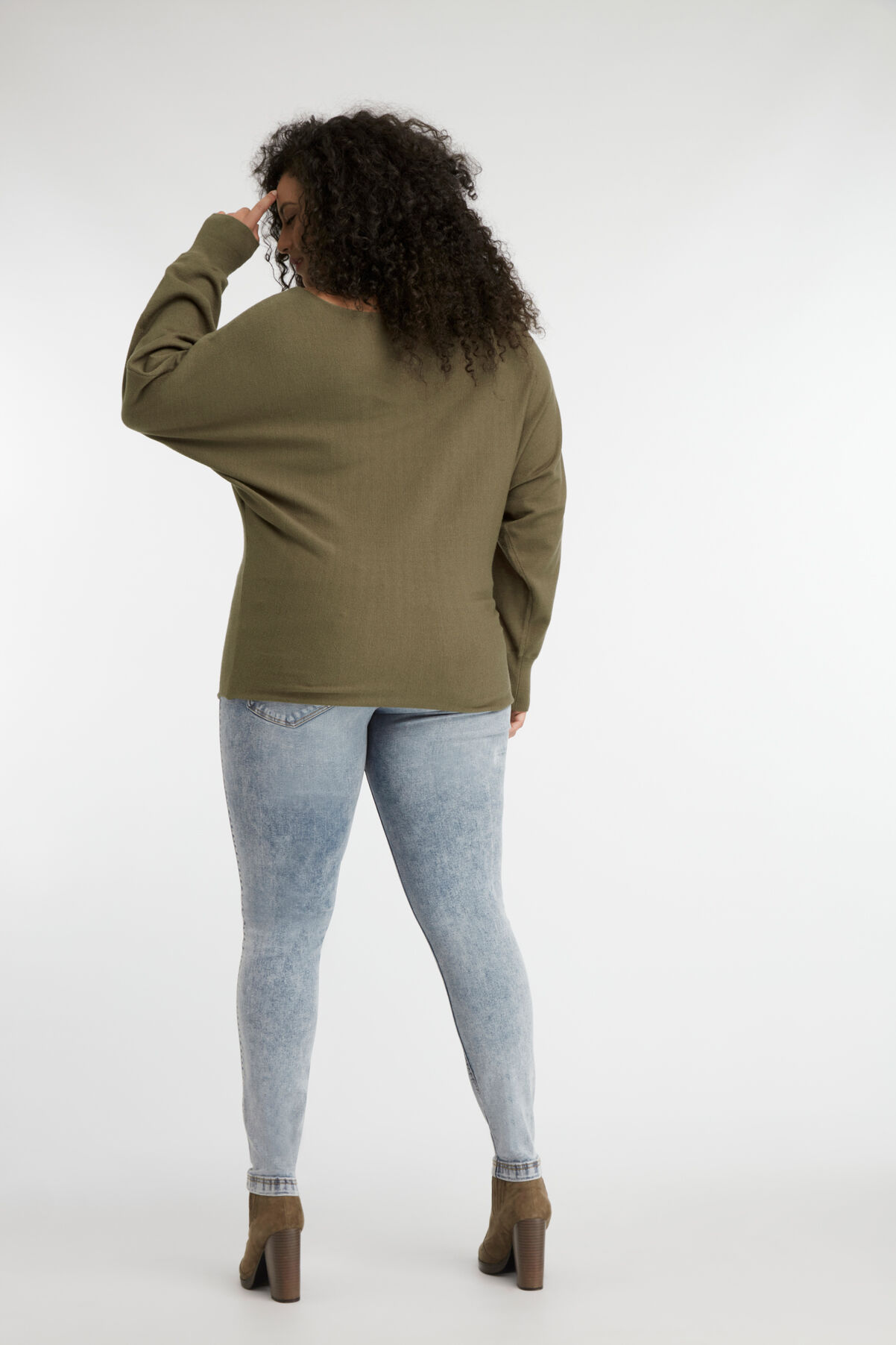 Trui met vleermuismouwen image number 4