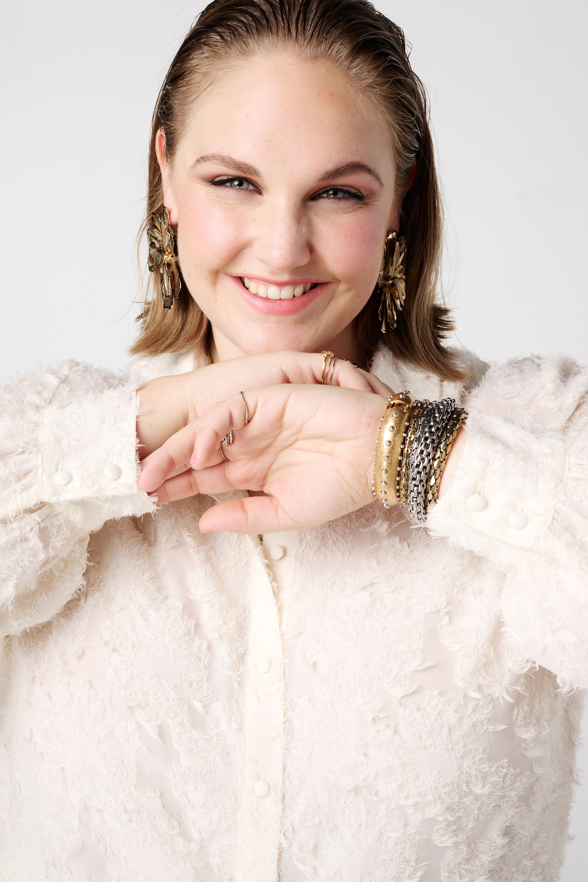 Blouse met structuur image number 4