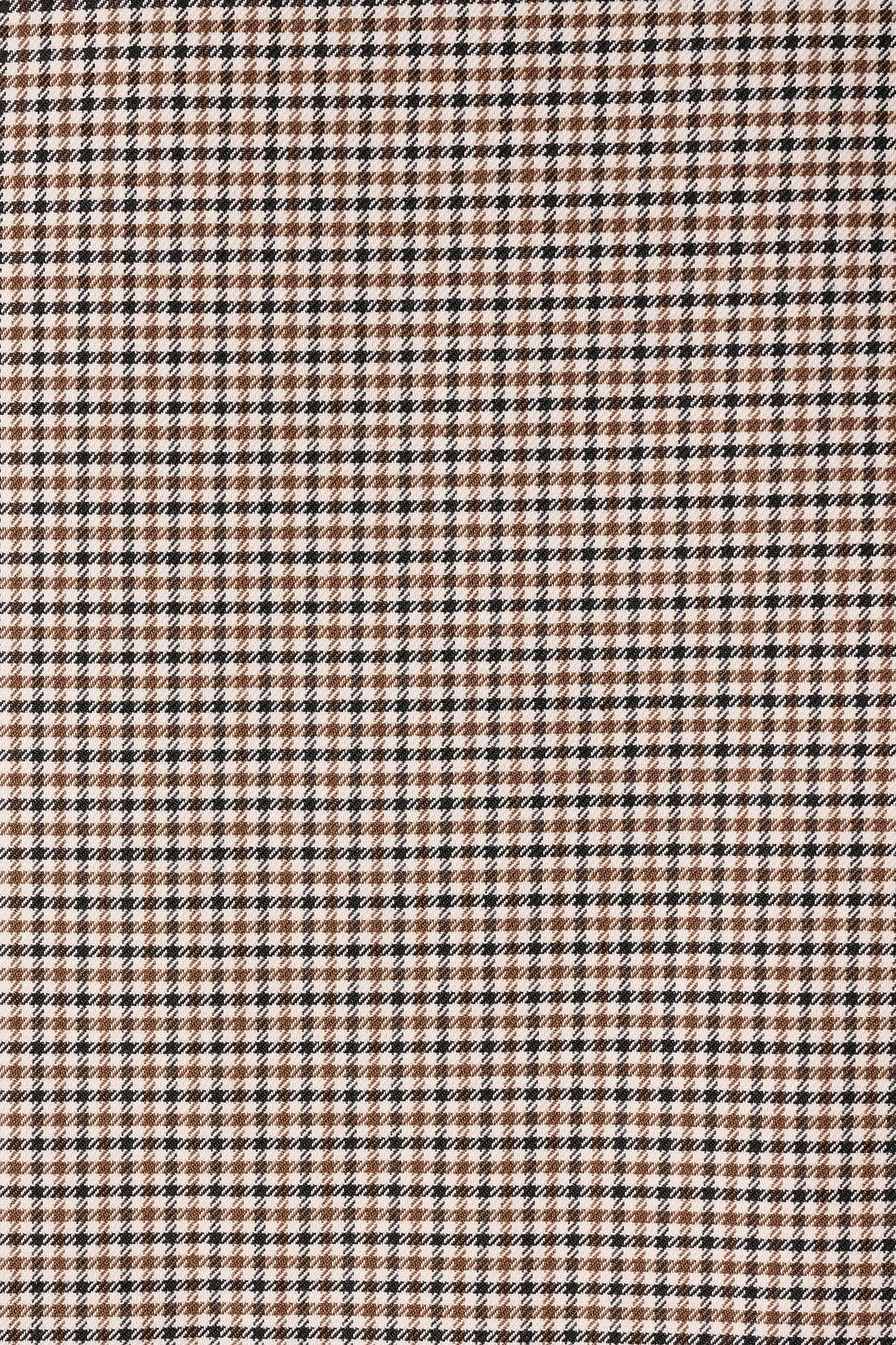 Geruit rokje met overslag look image number 6