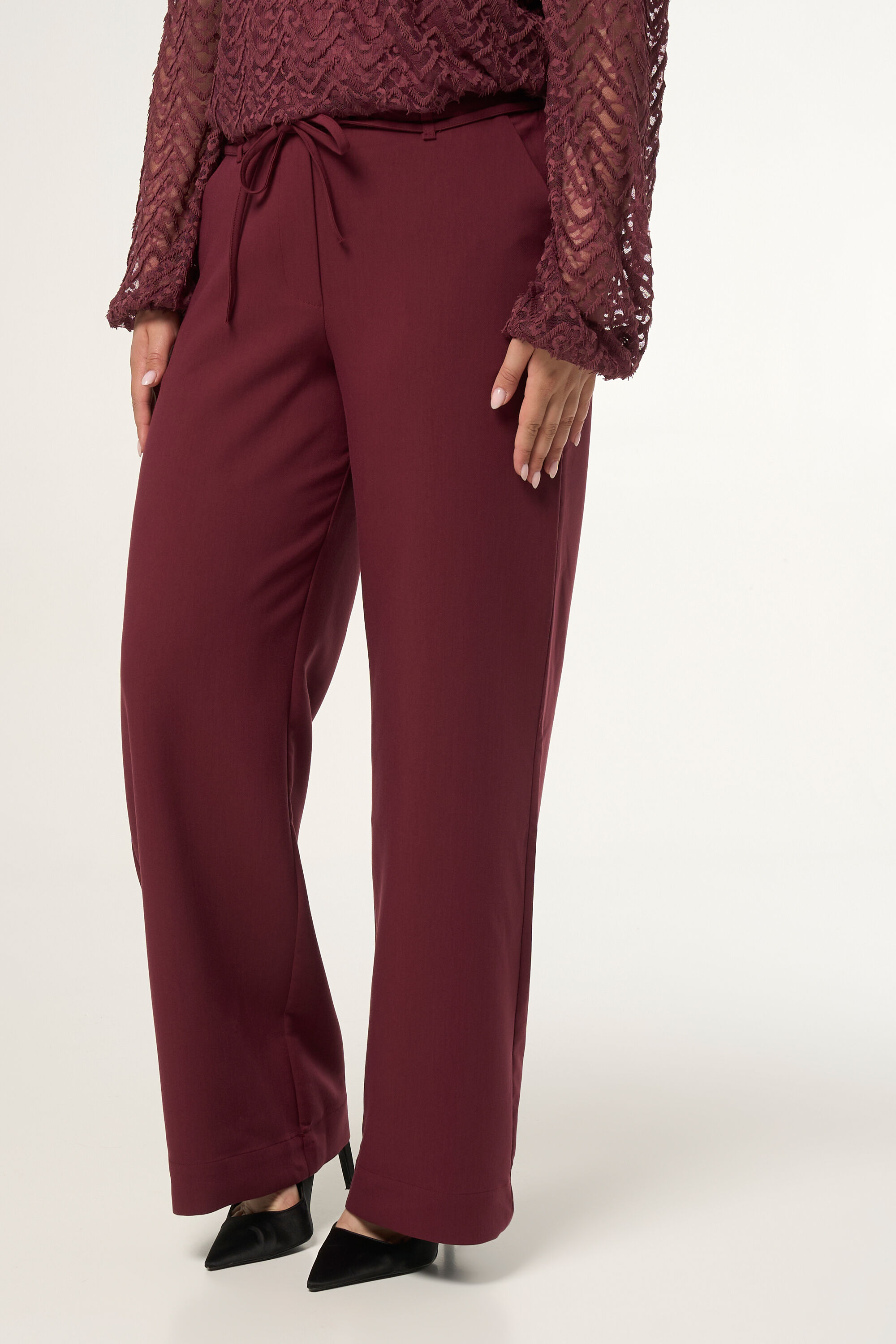 Wide leg broek image number 5