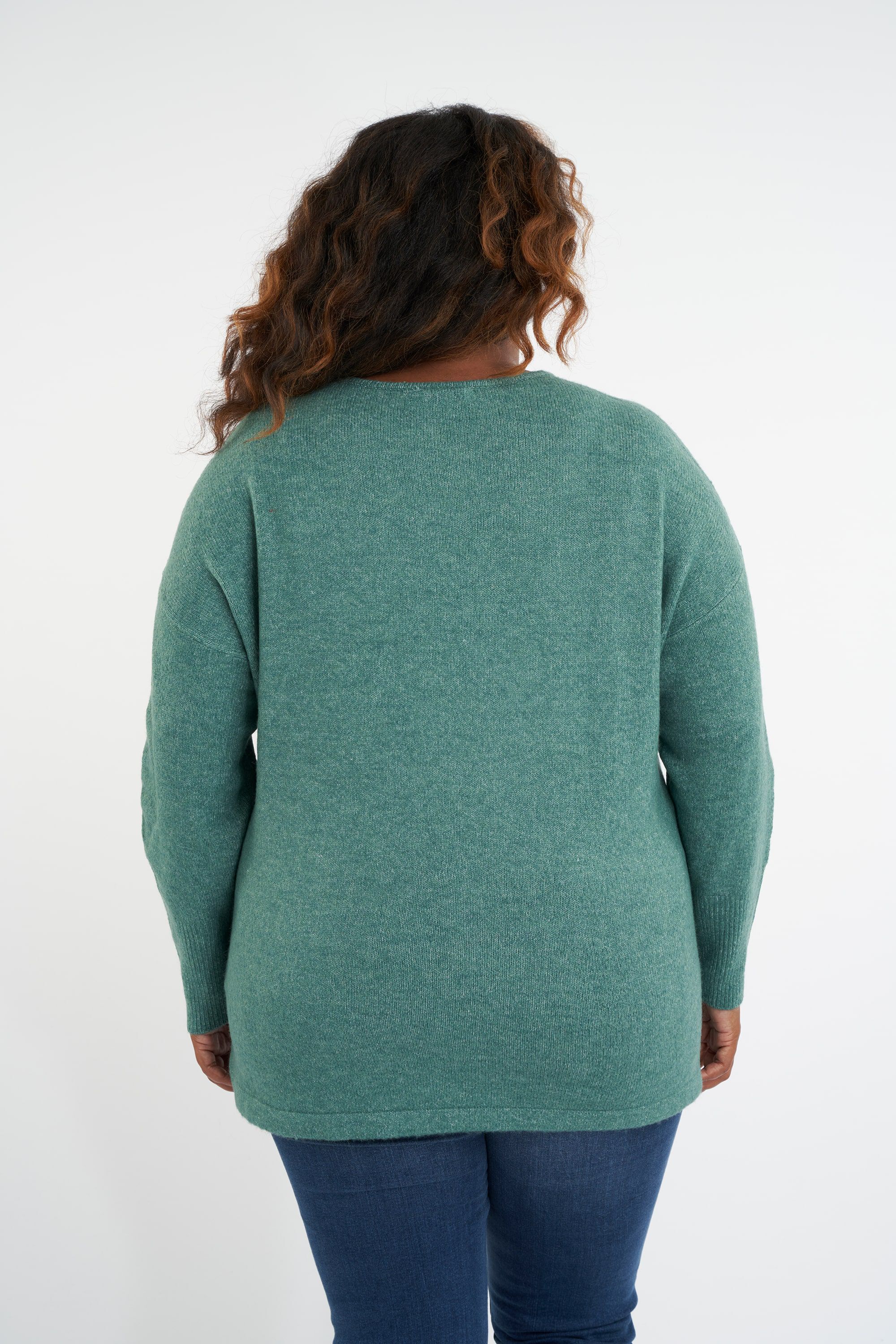 Trui met V-hals image number 3