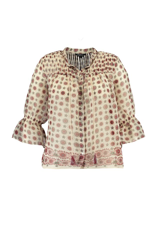 Blouse met print image number 1