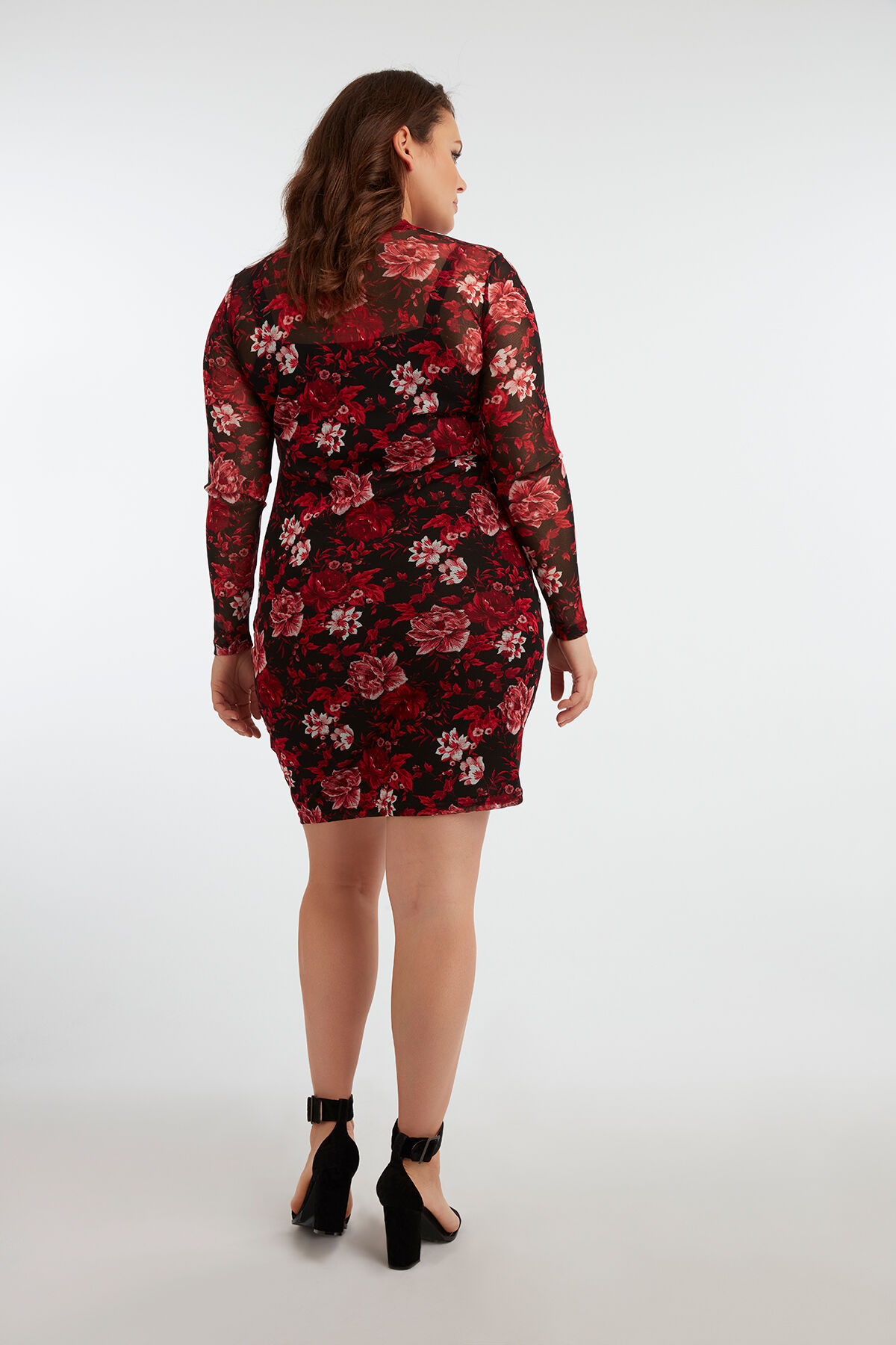 Semi-transparante jurk image number 7