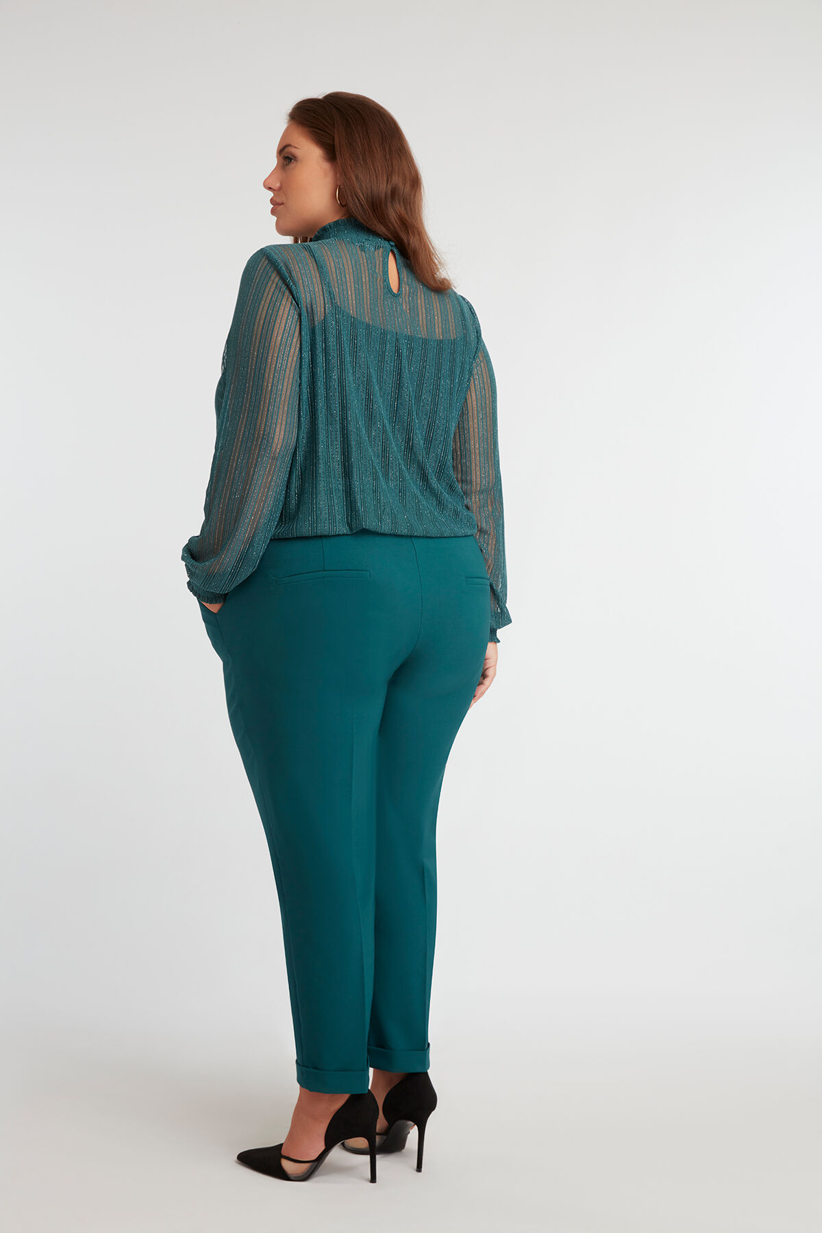 Cropped pantalon image number 6