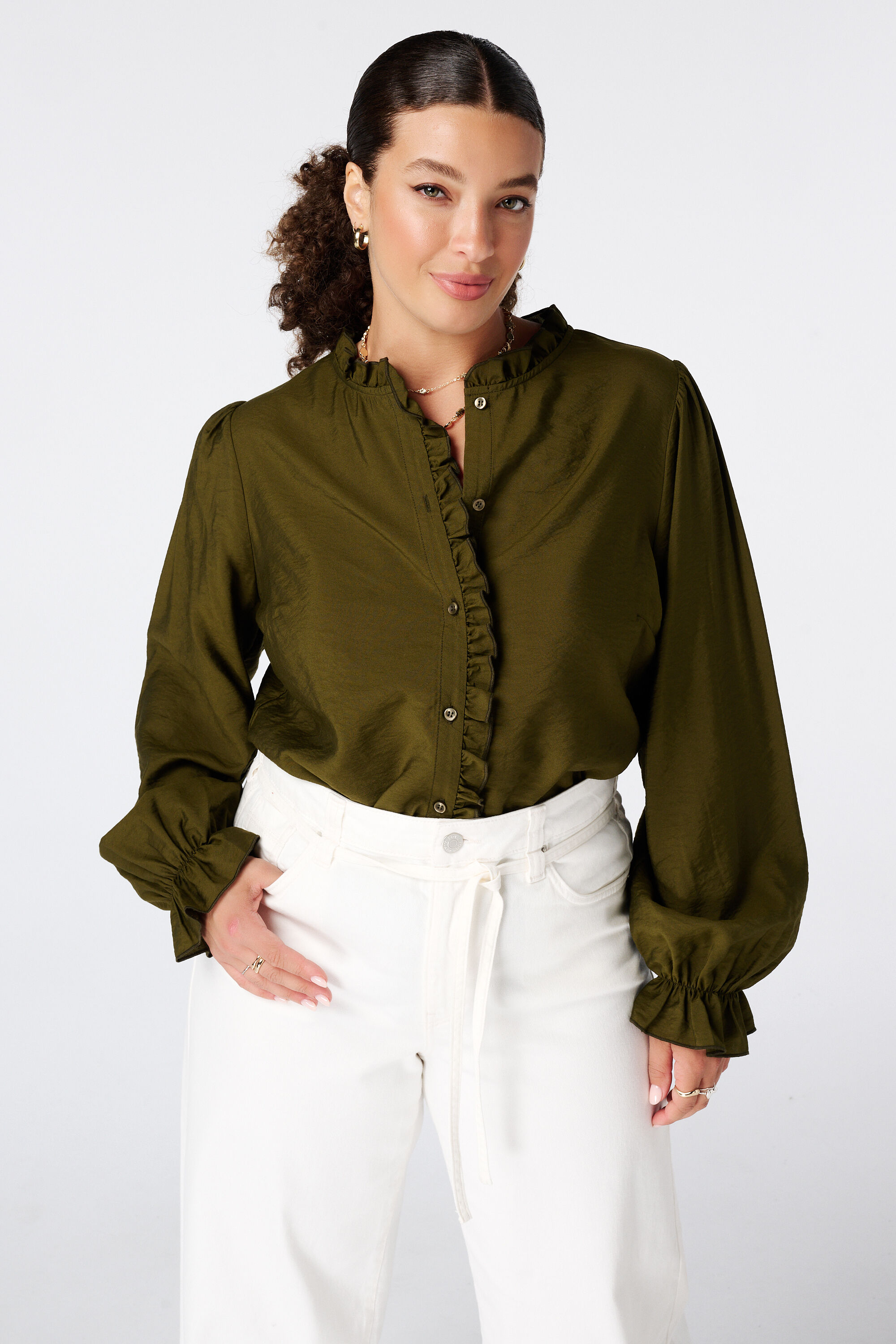 Blouse met volants