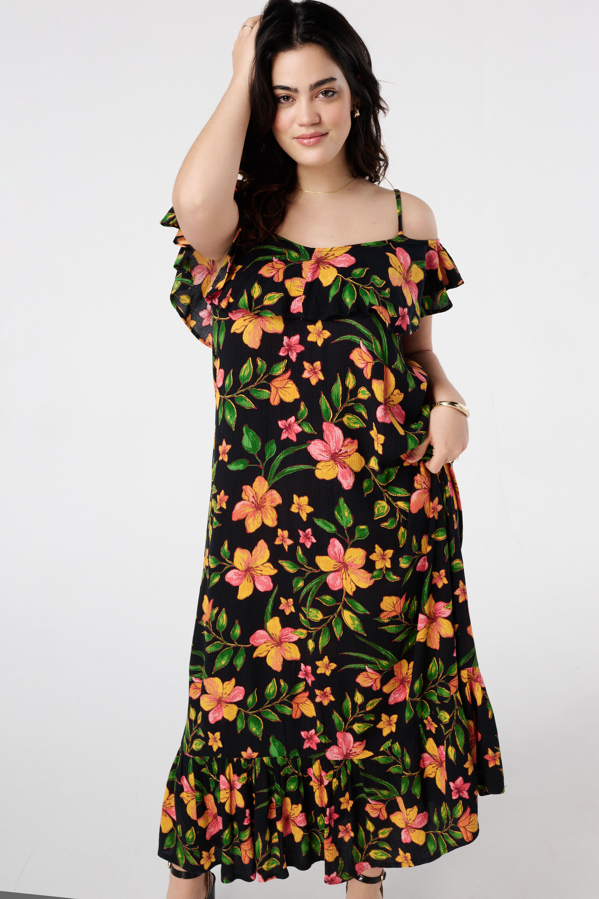 Jurk met print image number 5