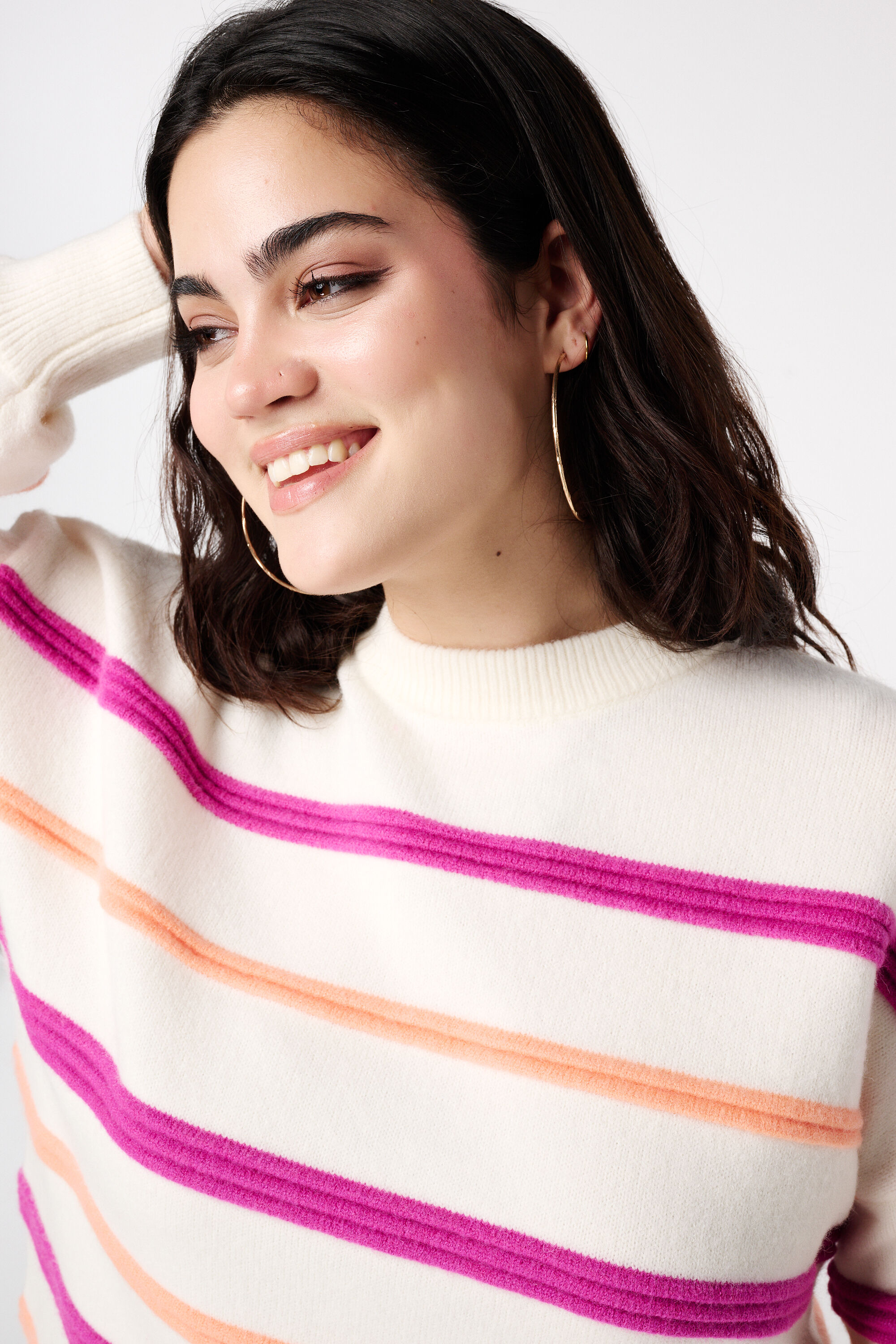 Trui met kleurrijke strepen image number 4