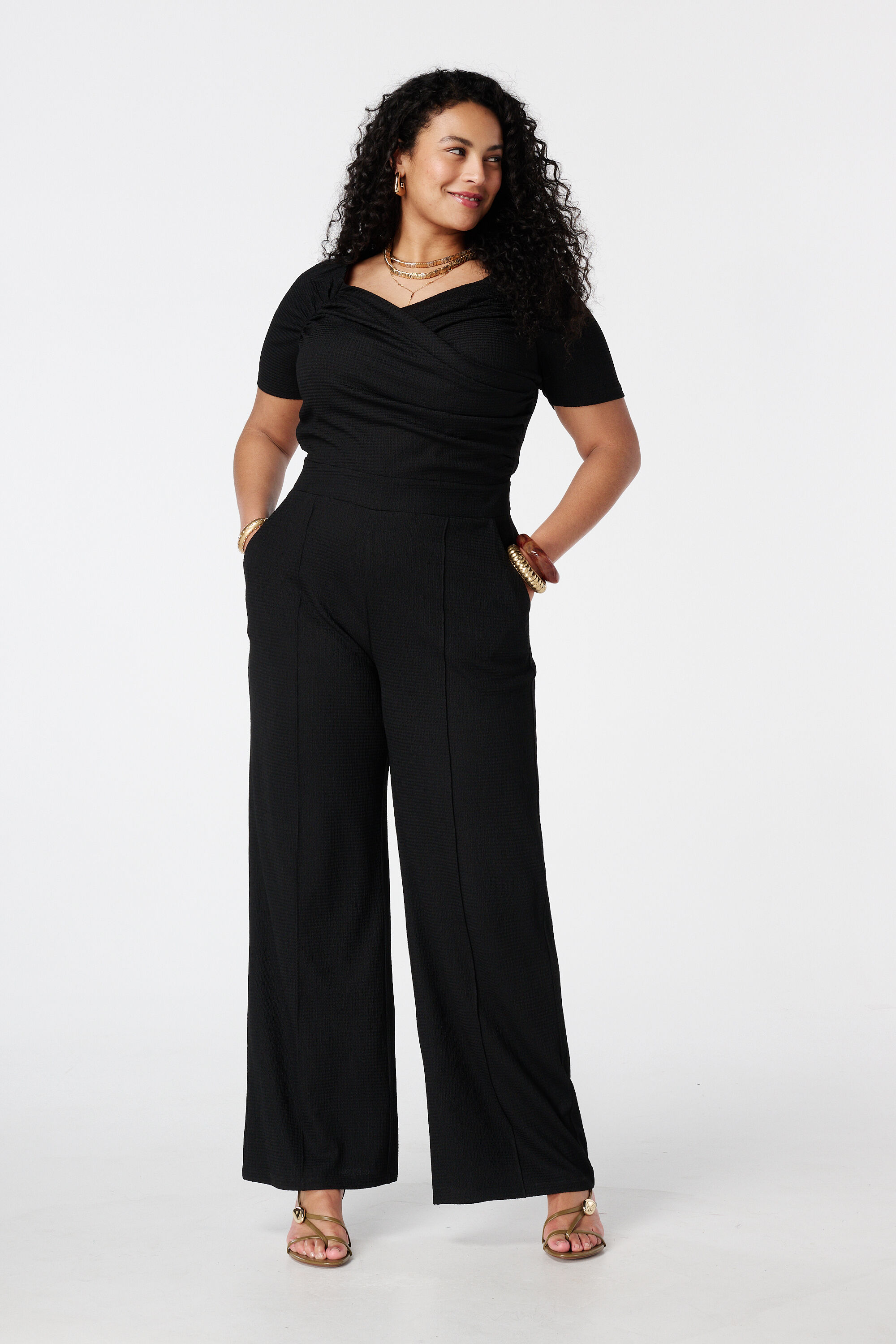 Off shoulder jumpsuit