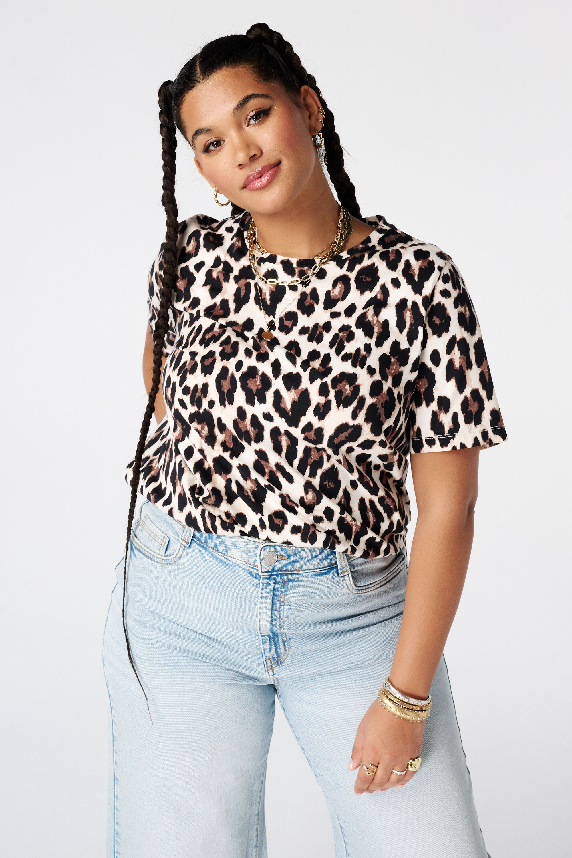 T-shirt met print