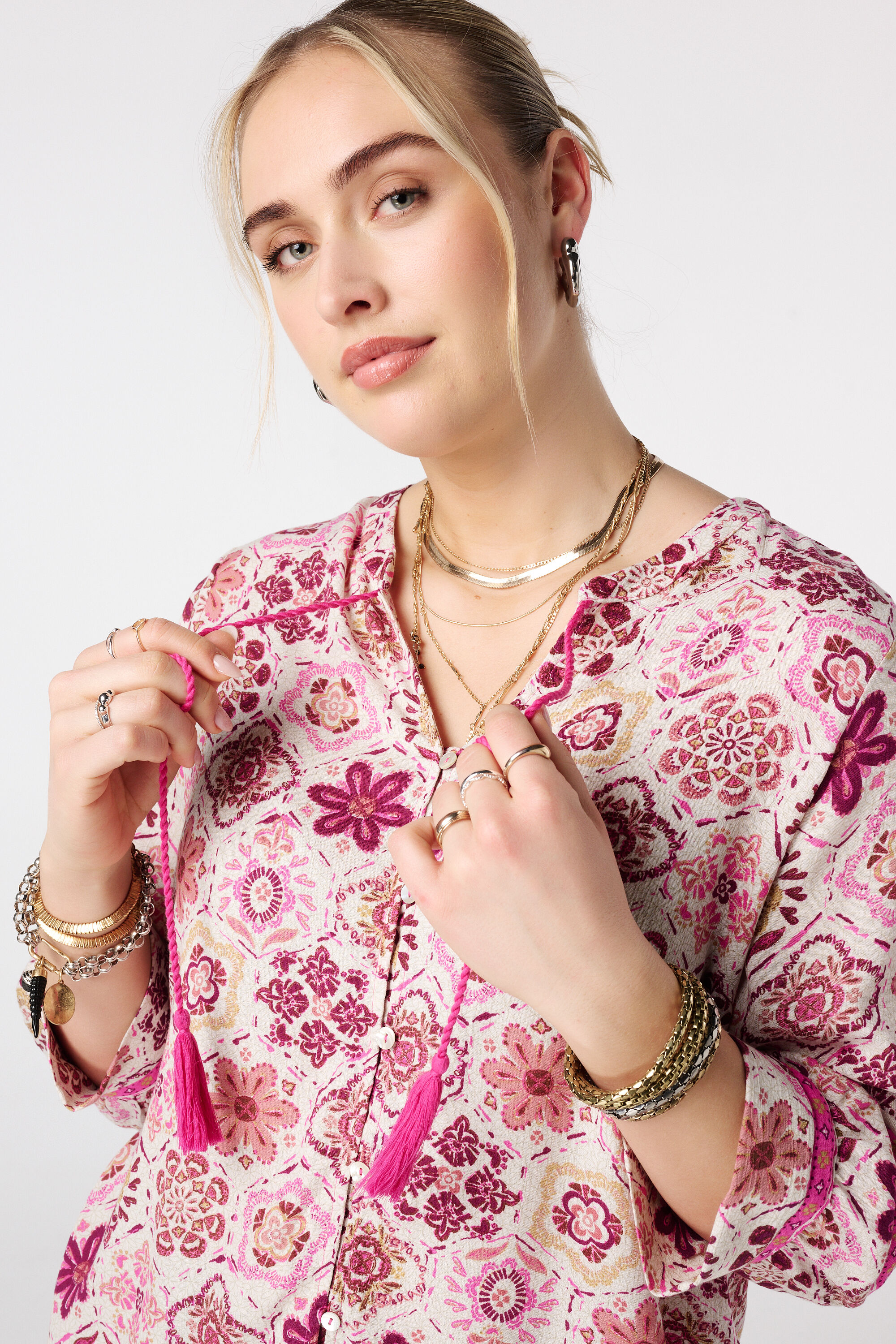 Blouse met knoopsluiting image number 4