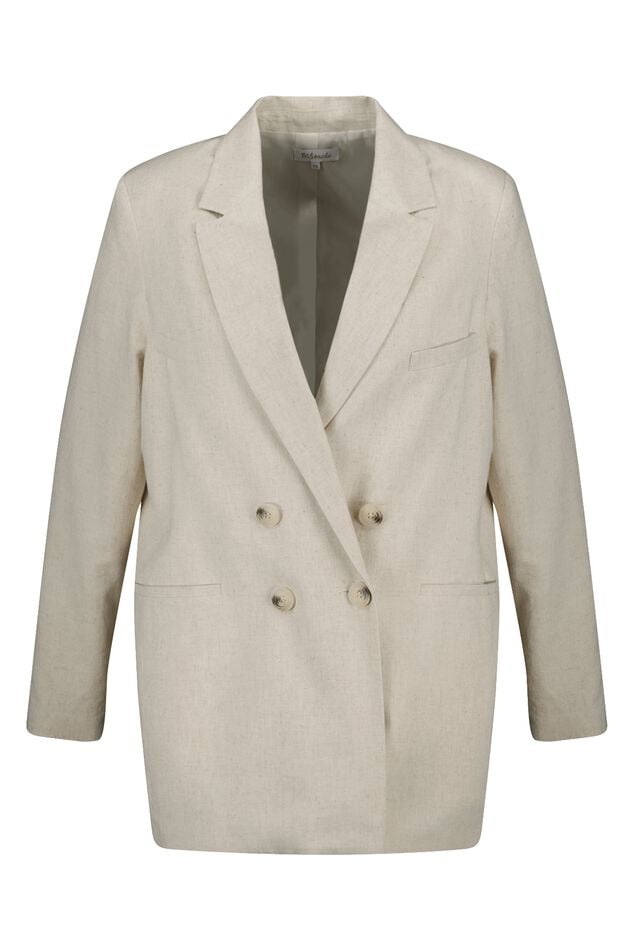 Blazer met linnen image number 2