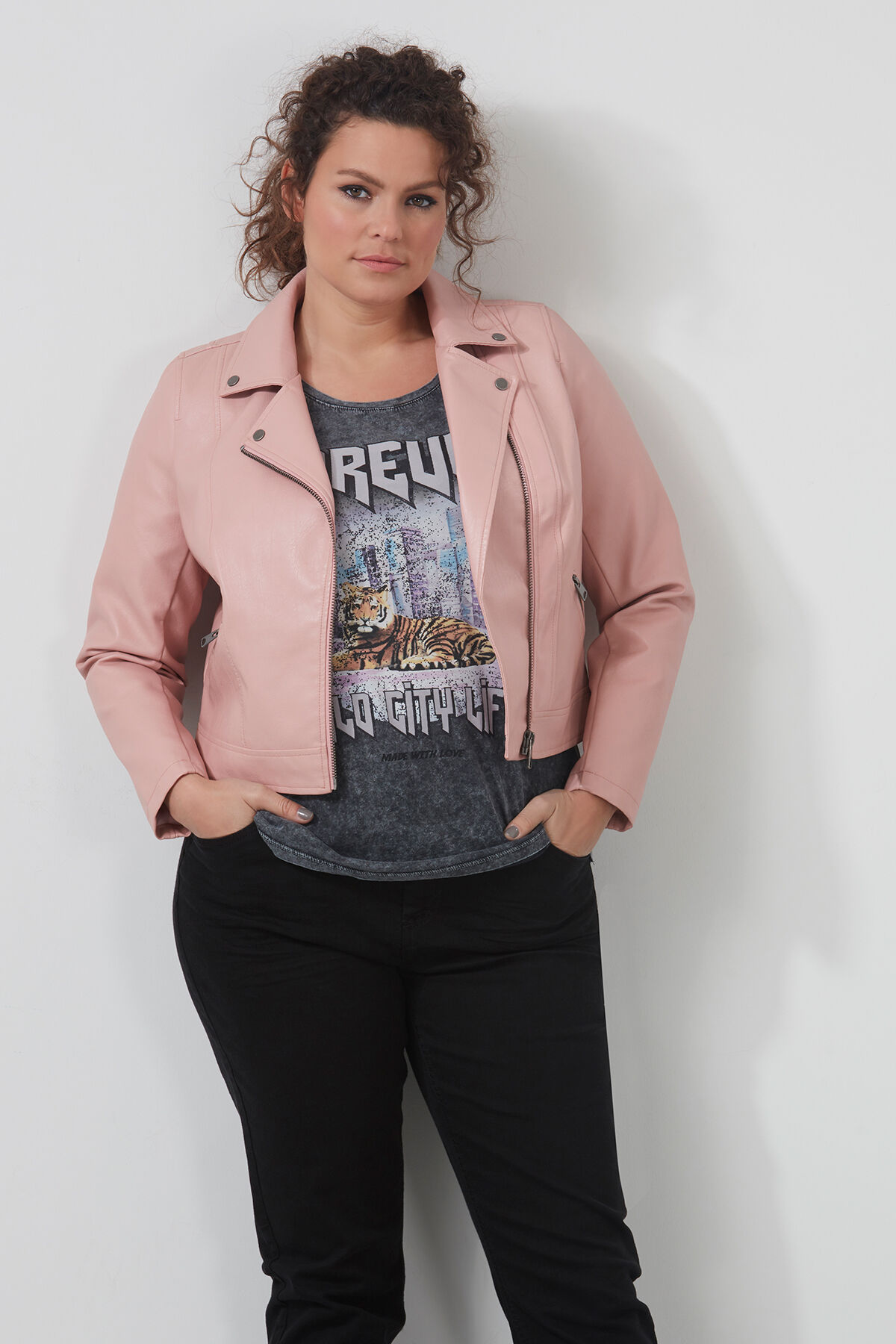 Imitatieleren jasje image number 3