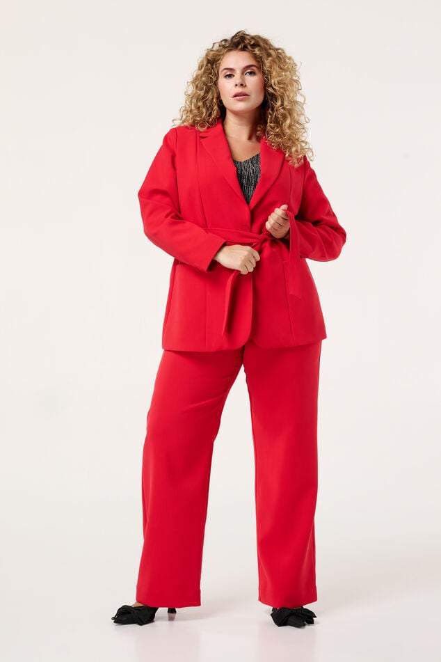 Blazer met ceintuur image number 5