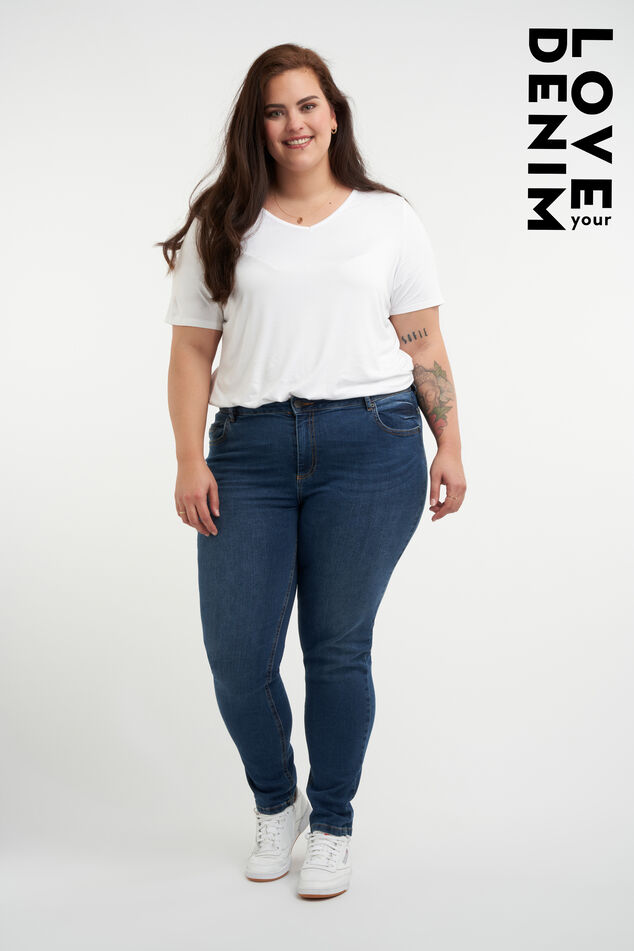 Slim leg jeans IRIS image number 0