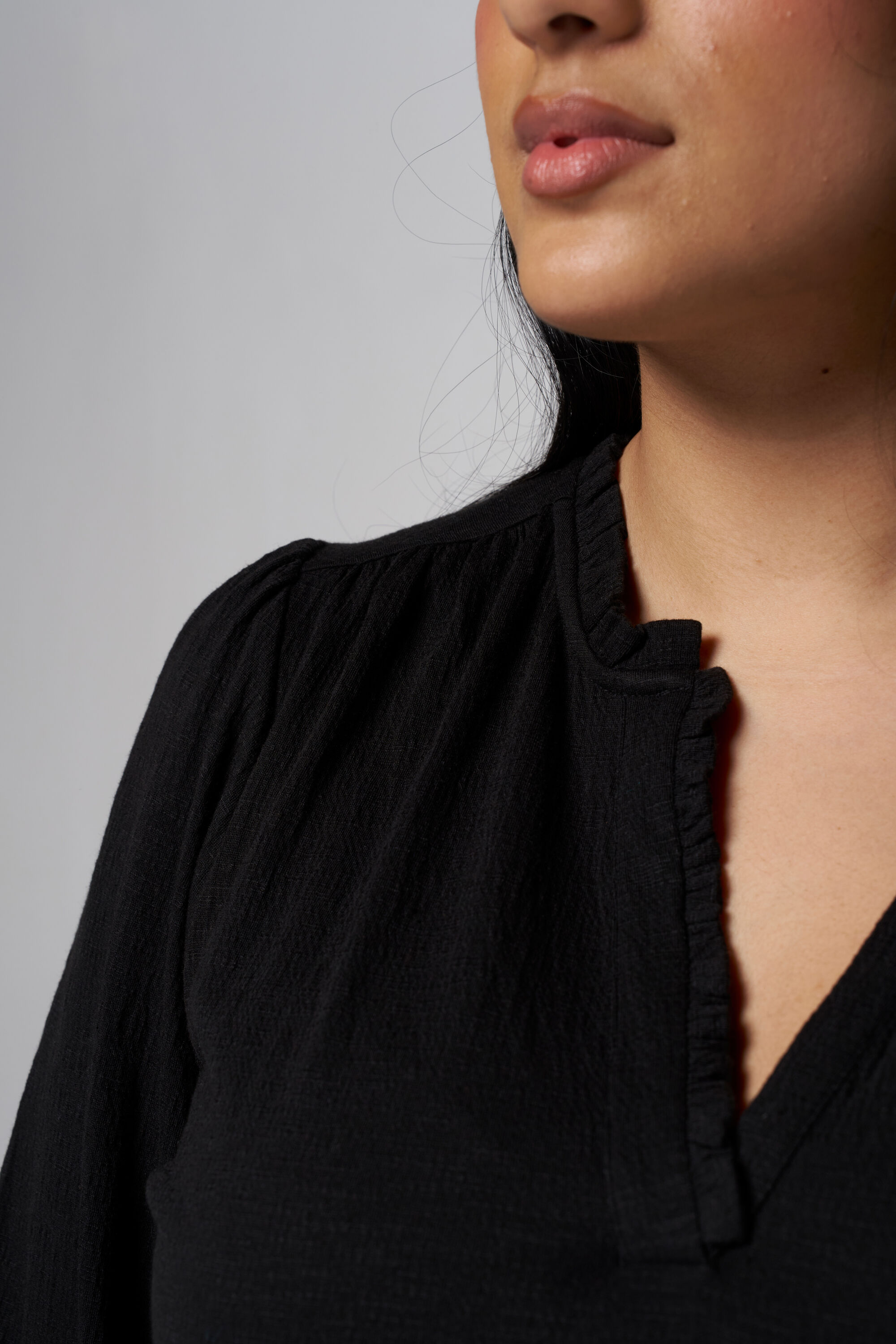 Top met V-hals image number 4