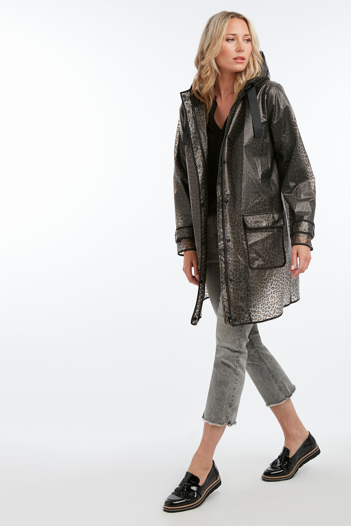 Transparante clearance regenjas dames