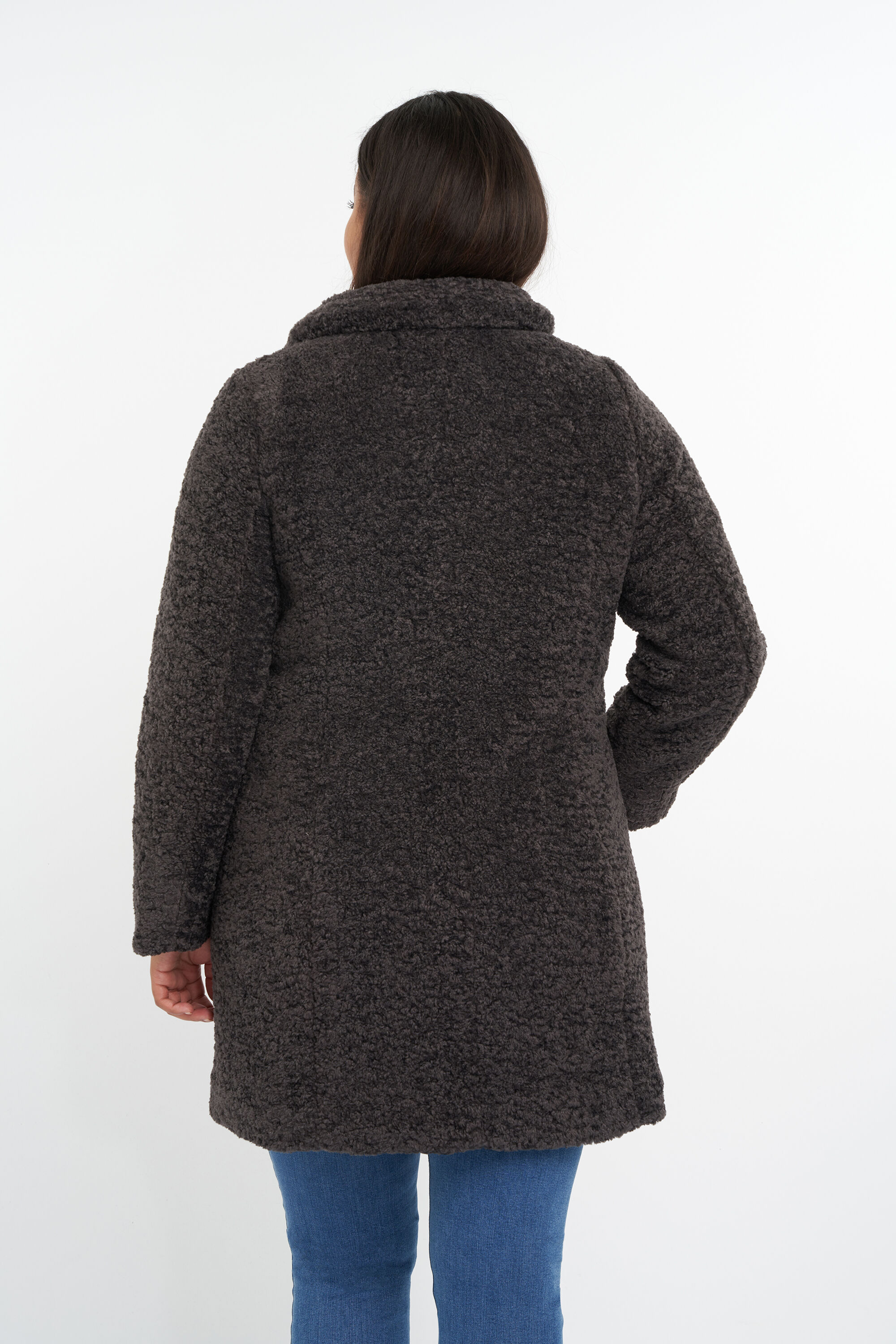 Rechtvallende jas image number 3