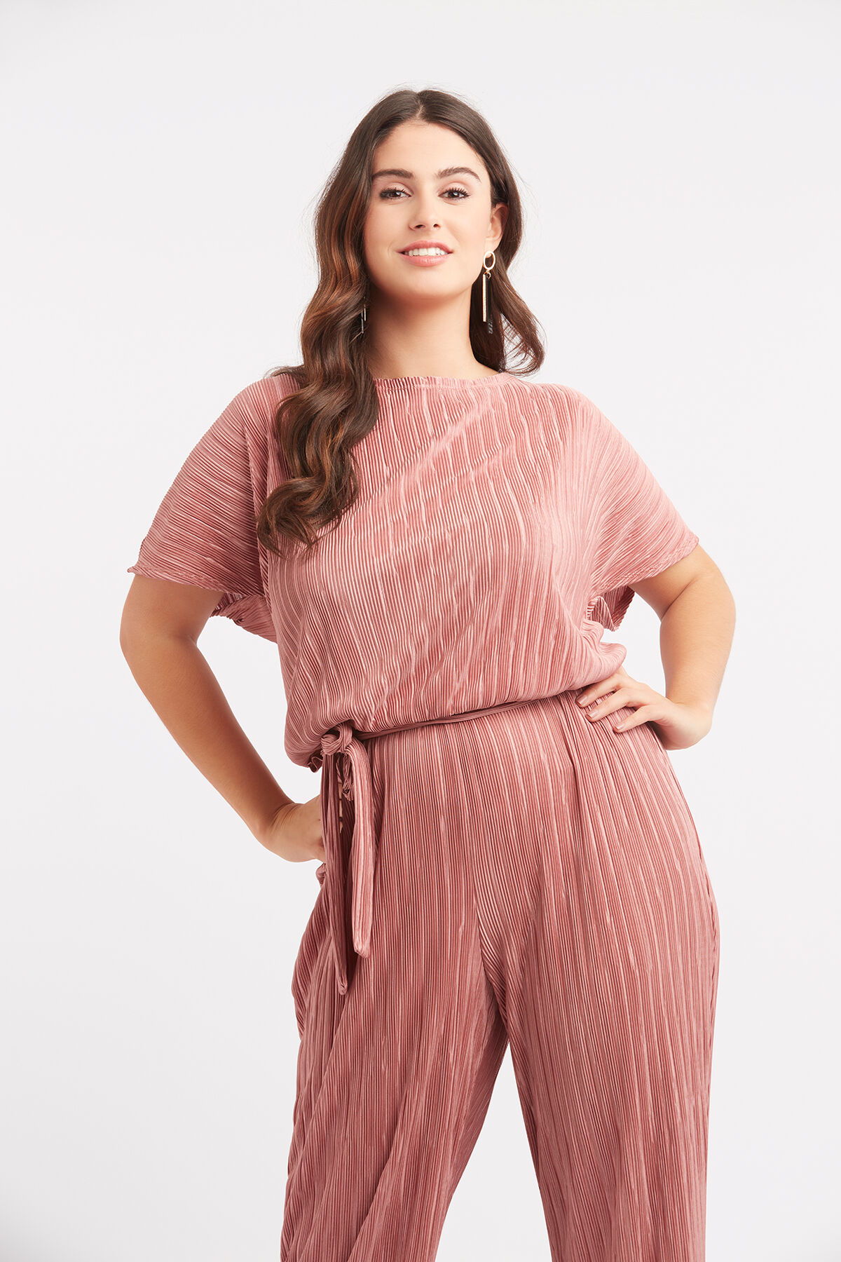 Jumpsuit in pliss&eacute; image number 6