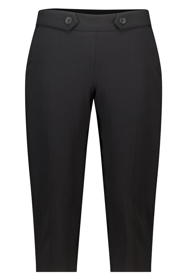 Capri pantalon met split image number 1