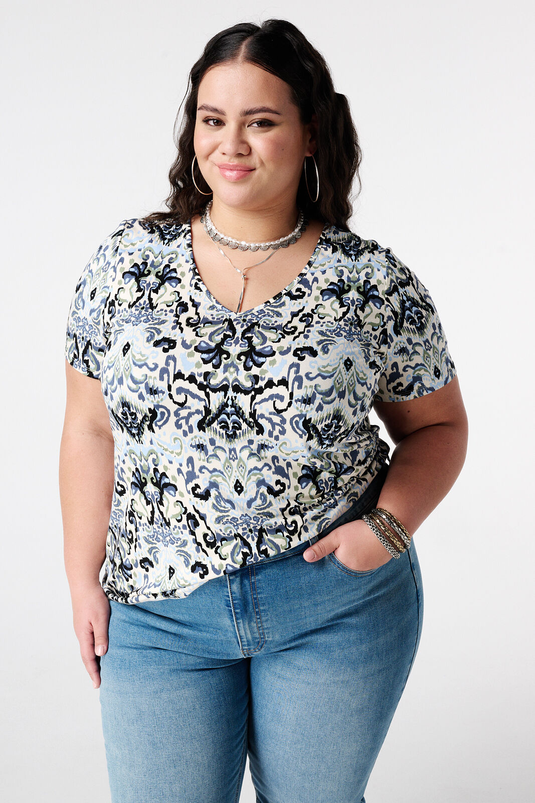 T-shirt met print image number 0