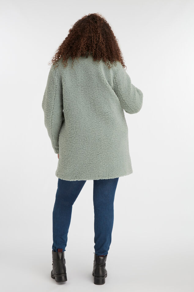 Zachte teddy jas image number 3