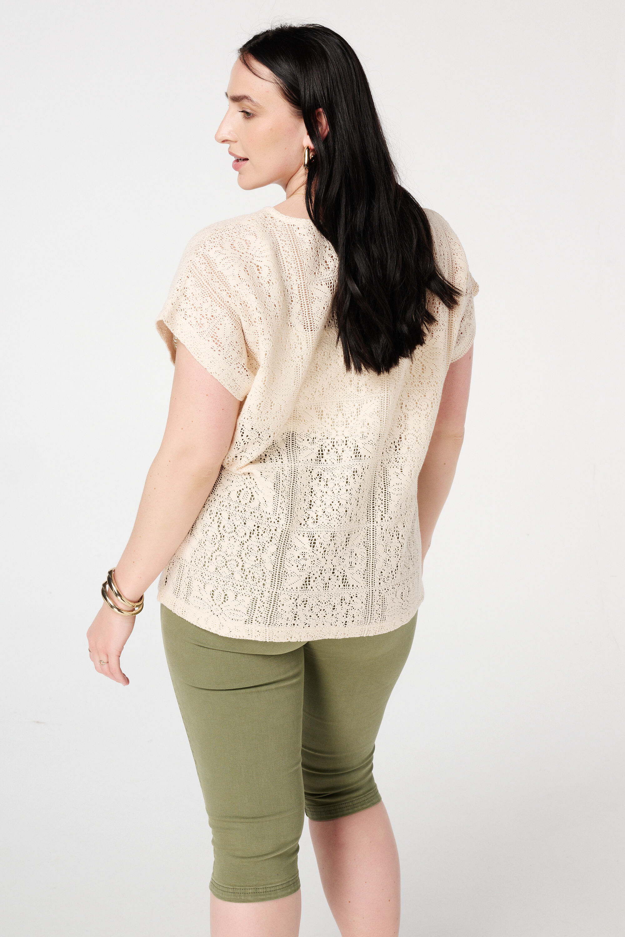 Top met opengewerkt dessin image number 3